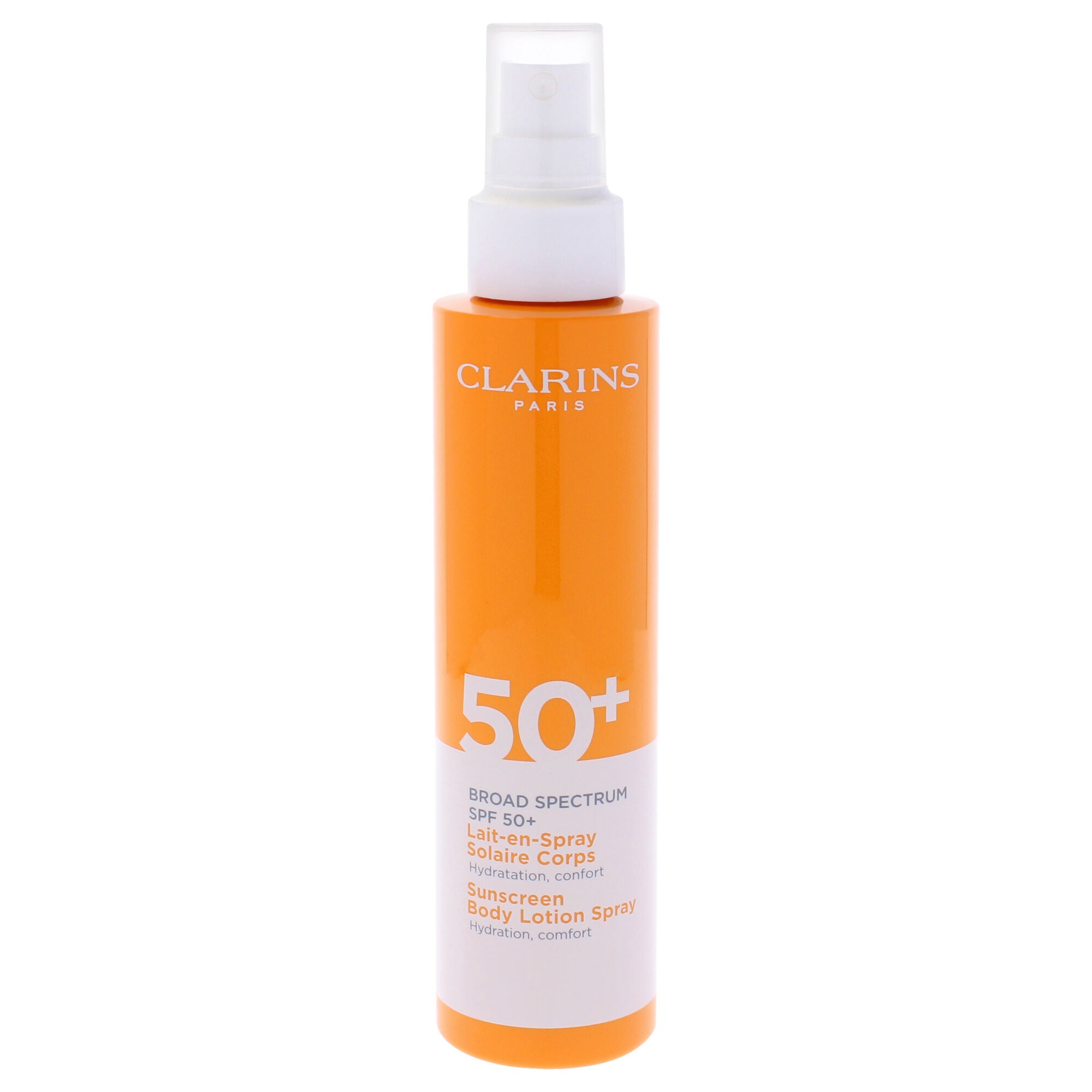 Sunscreen Body Lotion Spray SPF 50 Plus by Clarins for Unisex - 5 oz Sunscreen, See Description, alternate image number 3