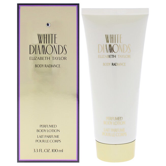 White Diamonds by Elizabeth Taylor for Women - 3.3 oz Body Lotion, NA, hi-res image number null