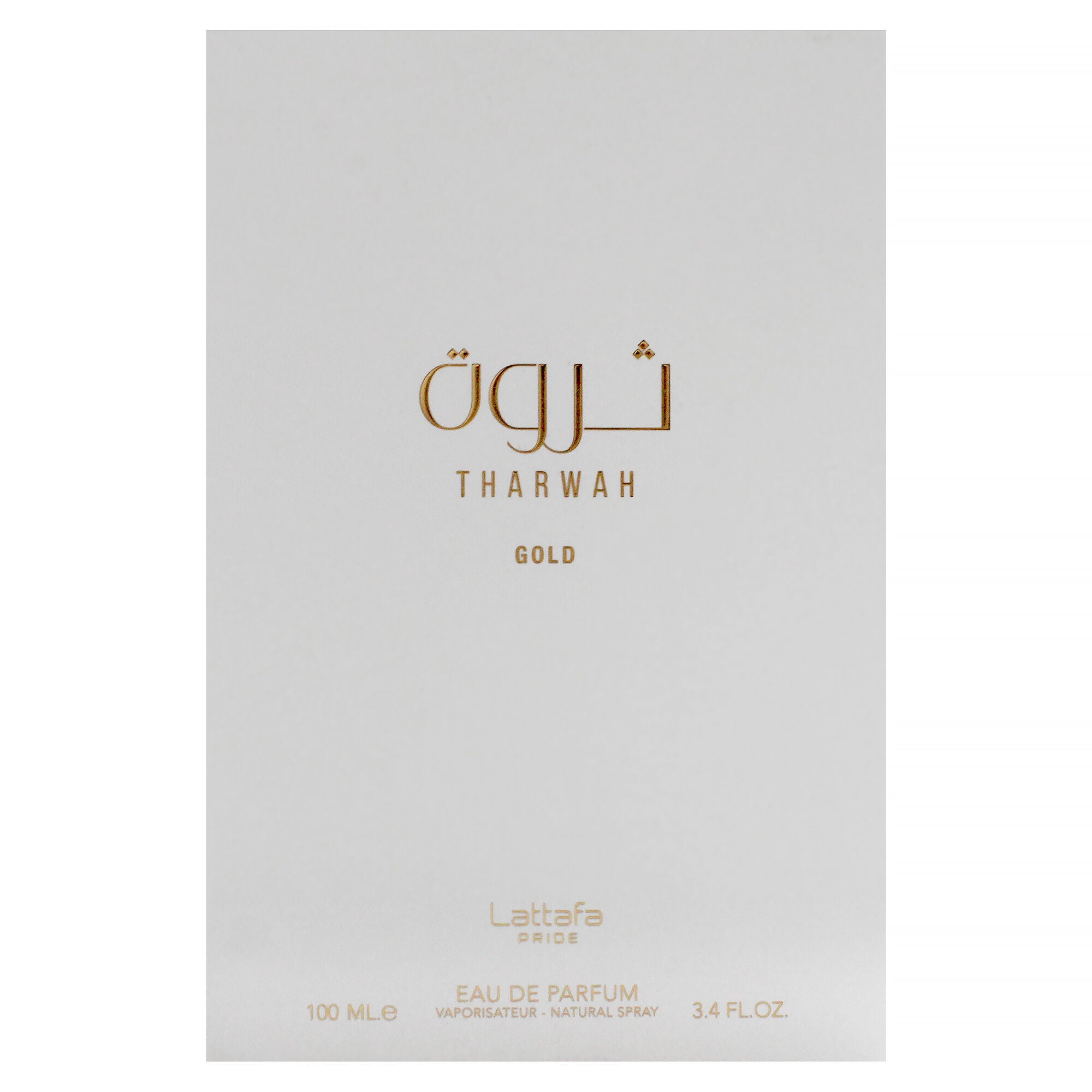 Pride - Tharwah Gold by Lattafa for Women - 3.4 oz EDP Spray, Clear, alternate image number 4