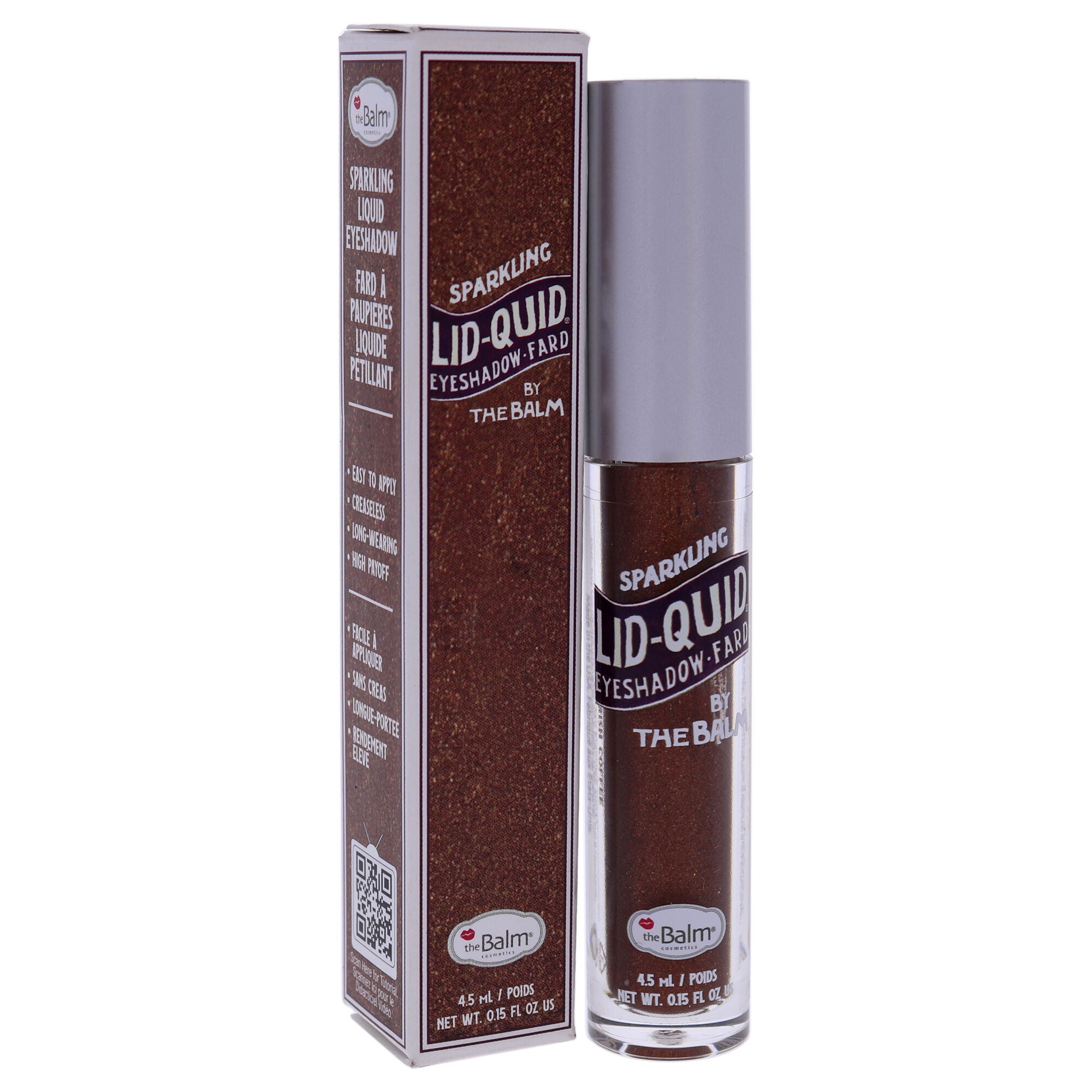 Lid-Quid Sparkling Liquid Eyeshadow - Irish Coffee by the Balm for Women - 0.15 oz Eyeshadow, See Description, alternate image number 2