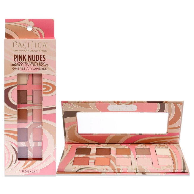 Mineral Eyeshadows - Pink Nudes by Pacifica for Women - 0.2 oz Eye Shadow, , alternate image number 5