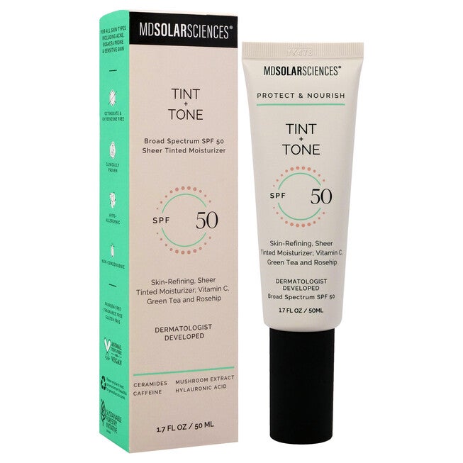 Tint Plus Tone SPF 50 by MDSolarSciences for Women - 1.7 oz Moisturizer, NA, alternate image number null