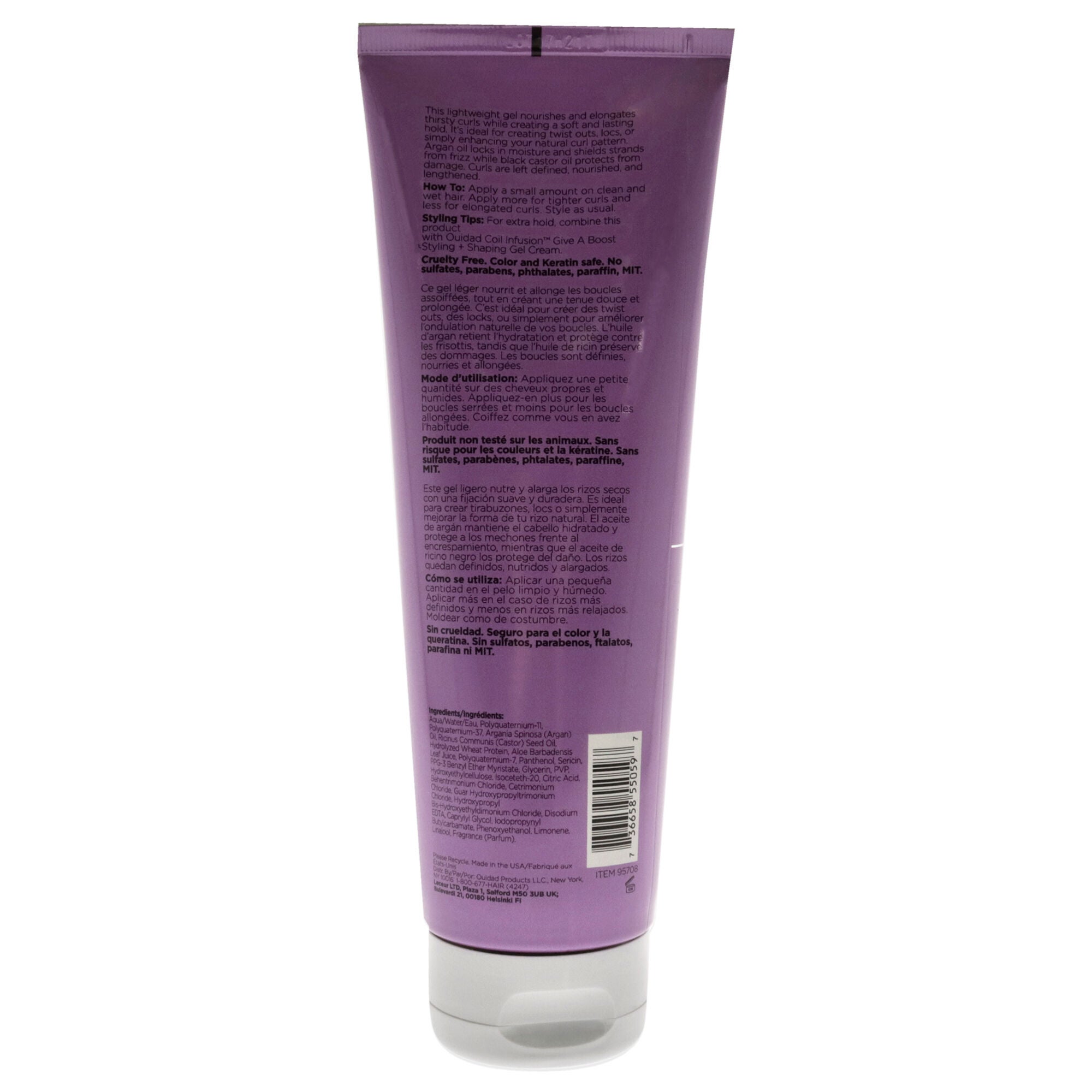 Coil Infusion Good Shape Defining Gel by Ouidad for Unisex - 8.5 oz Gel, See Description, alternate image number 2