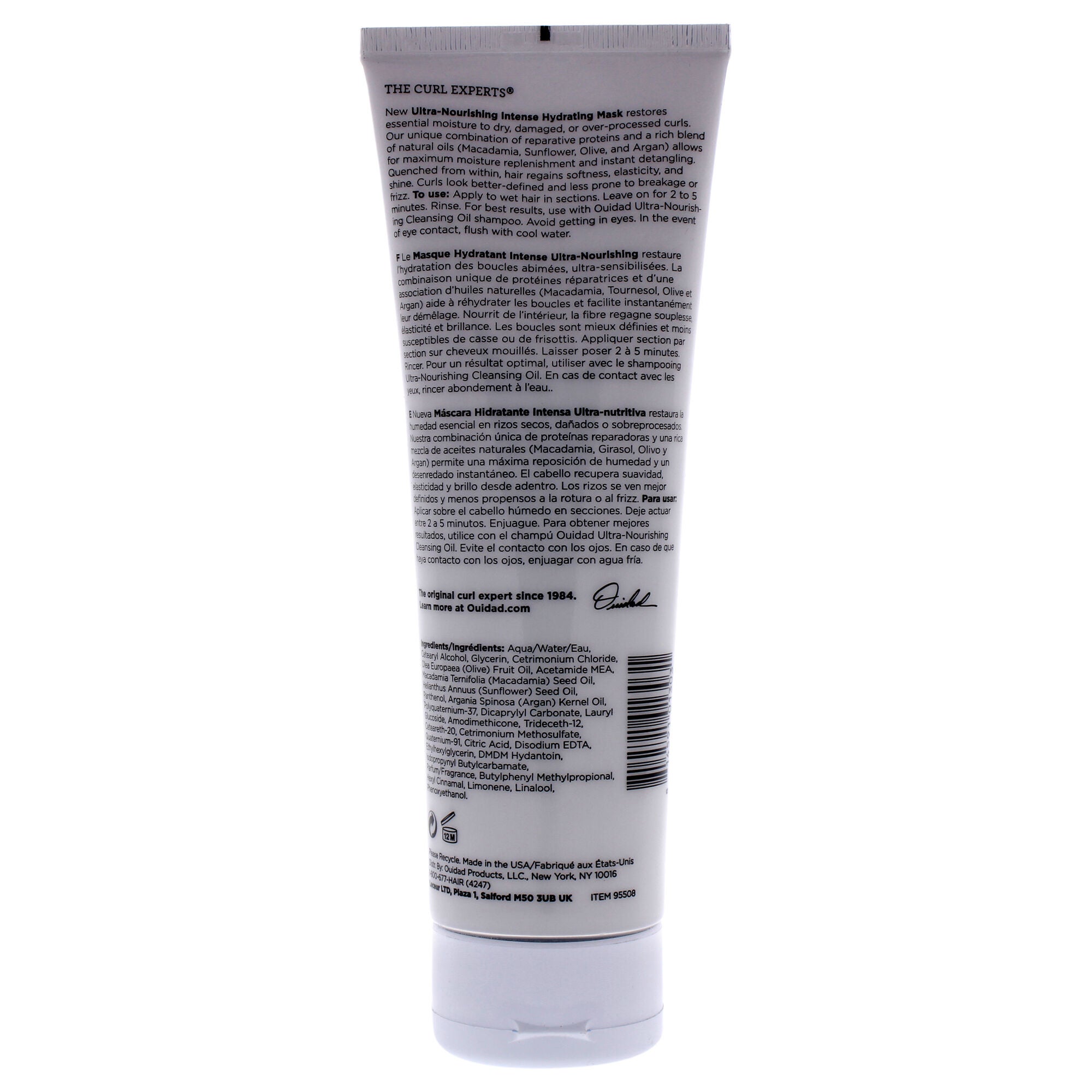 Ultra-Nourishing Intense Hydrating Mask by Ouidad for Unisex - 7.8 oz Masque, , alternate image number 3