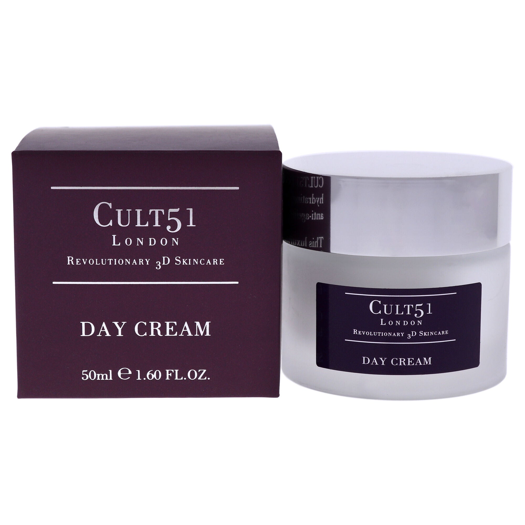 Day Cream by Cult51 for Women - 1.60 oz Cream, White, hi-res image number 0