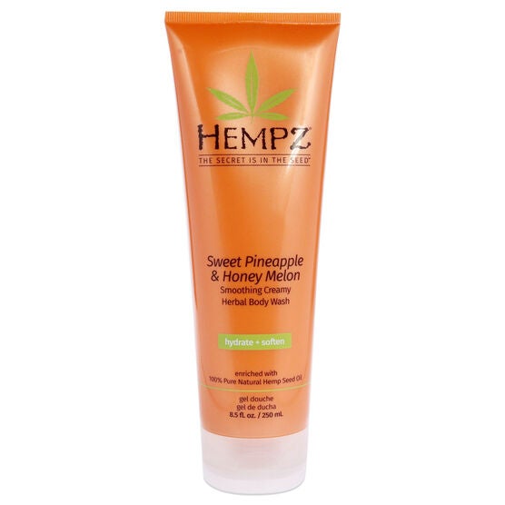 Sweet Pineapple and Honey Melon Herbal Body Wash by Hempz for Unisex - 8.5 oz Body Wash, NA, hi-res image number null