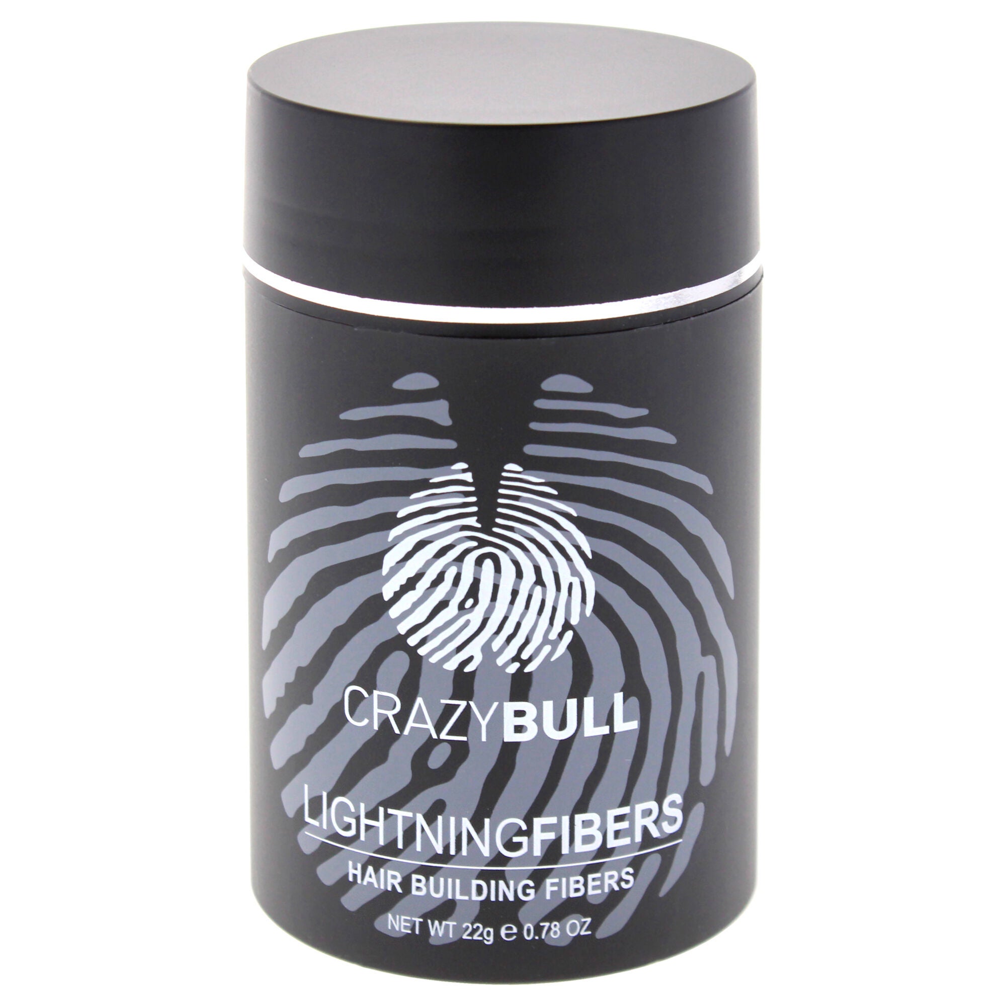 Lightning Hair Building Fibers - 2 Dark Brown by Crazy Bull Hair for Men - 0.78 oz Fiber, See Description, alternate image number 3