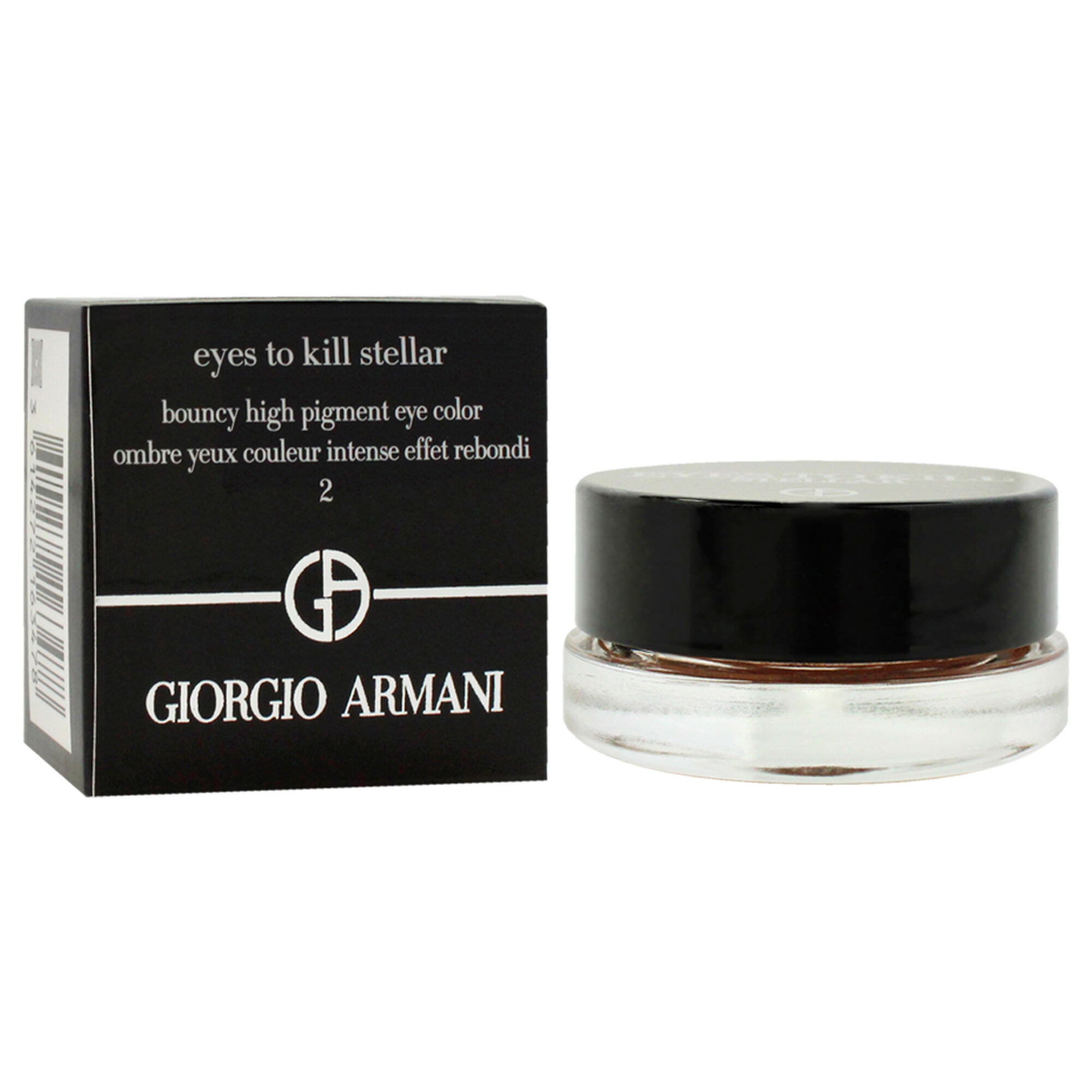 Eyes To Kill Stellar Eyeshadow - 02 Halo by Giorgio Armani for Women - 0.14 oz Eye Shadow, Brown, alternate image number 2