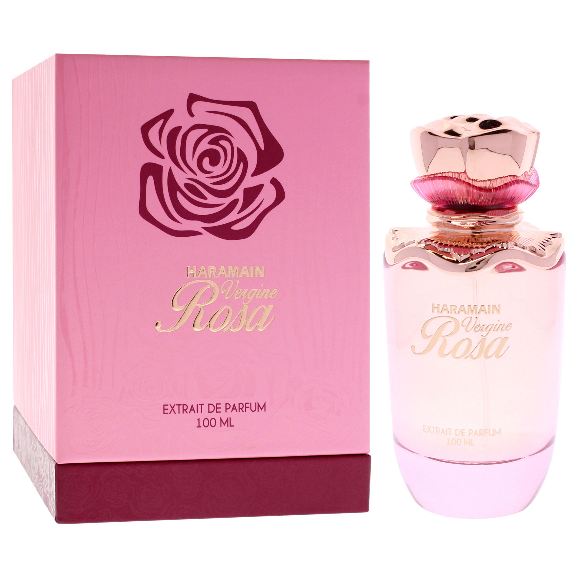 Vergine Rosa by Al Haramain for Women - 3.4 oz Extrait De Parfum Spray, See Description, alternate image number 2