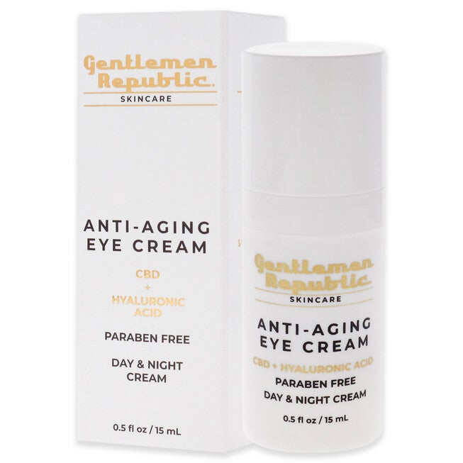 Anti-Aging Eye Cream by Gentlemen Republic for Men - 0.5 oz Cream, See Description, alternate image number null