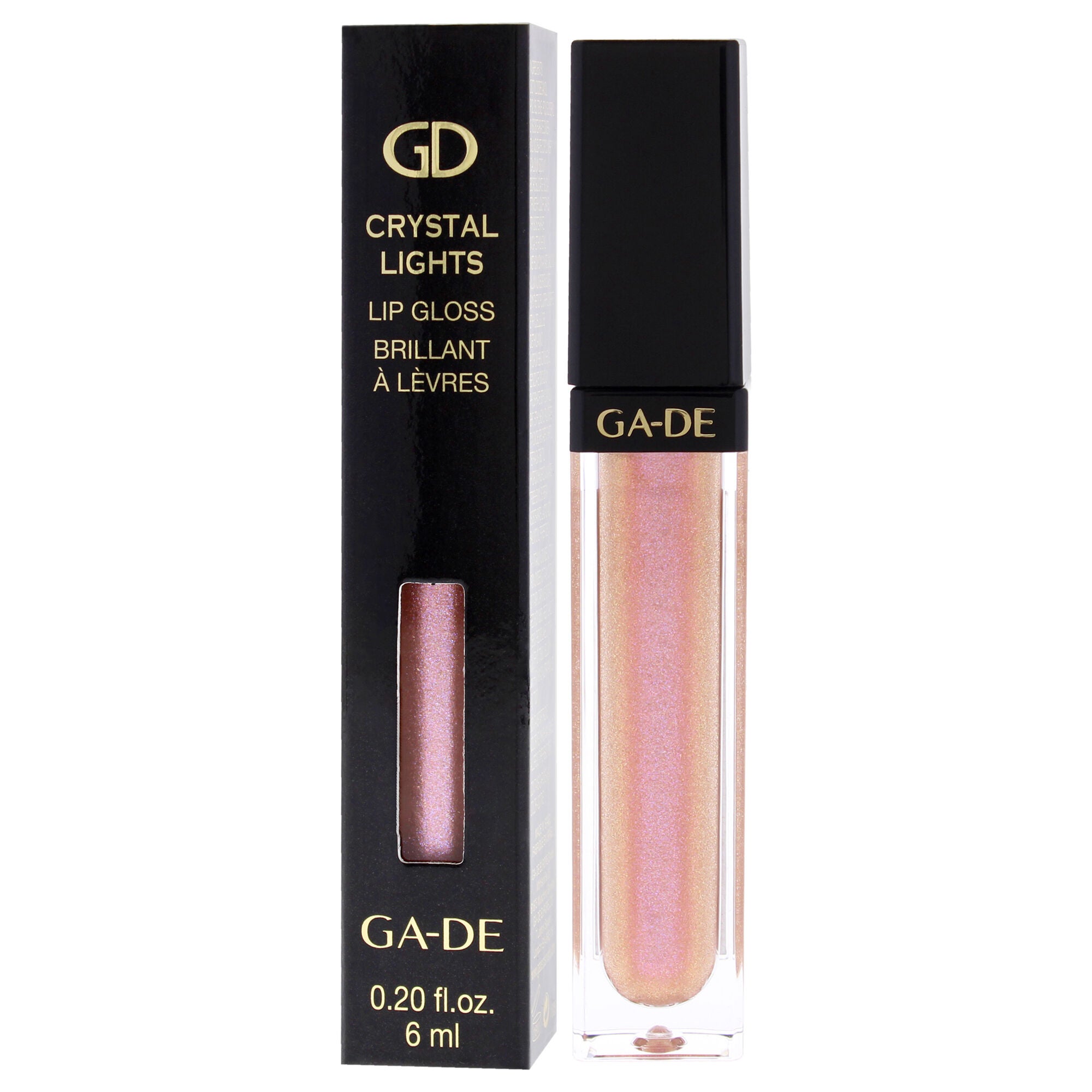 Crystal Lights Lip Gloss - 800 Pink Unicorn by GA-DE for Women - 0.2 oz Lip Gloss, See Description, alternate image number 2