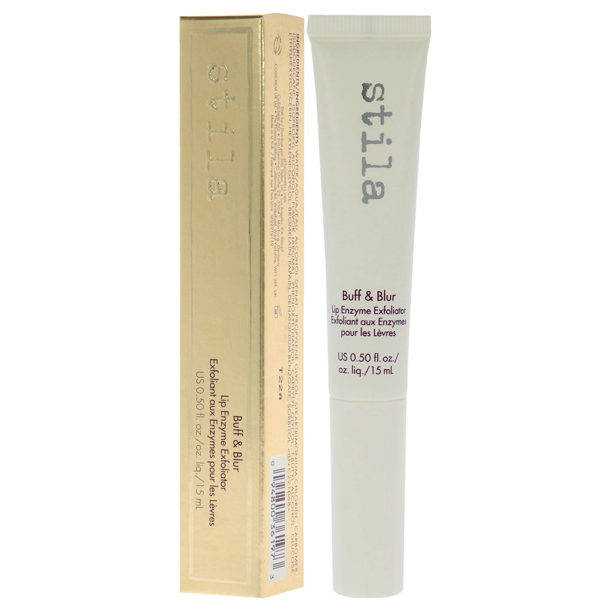 Buff and Blur Lip Enzyme Exfoliator by Stila for Women - 0.5 oz Exfoliator, , alternate image number 7