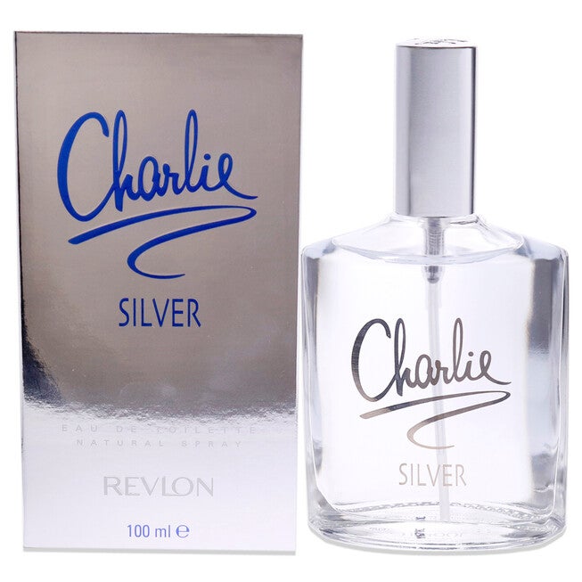 Charlie Silver by Revlon for Women - 3.4 oz EDT Spray, NA, hi-res image number null