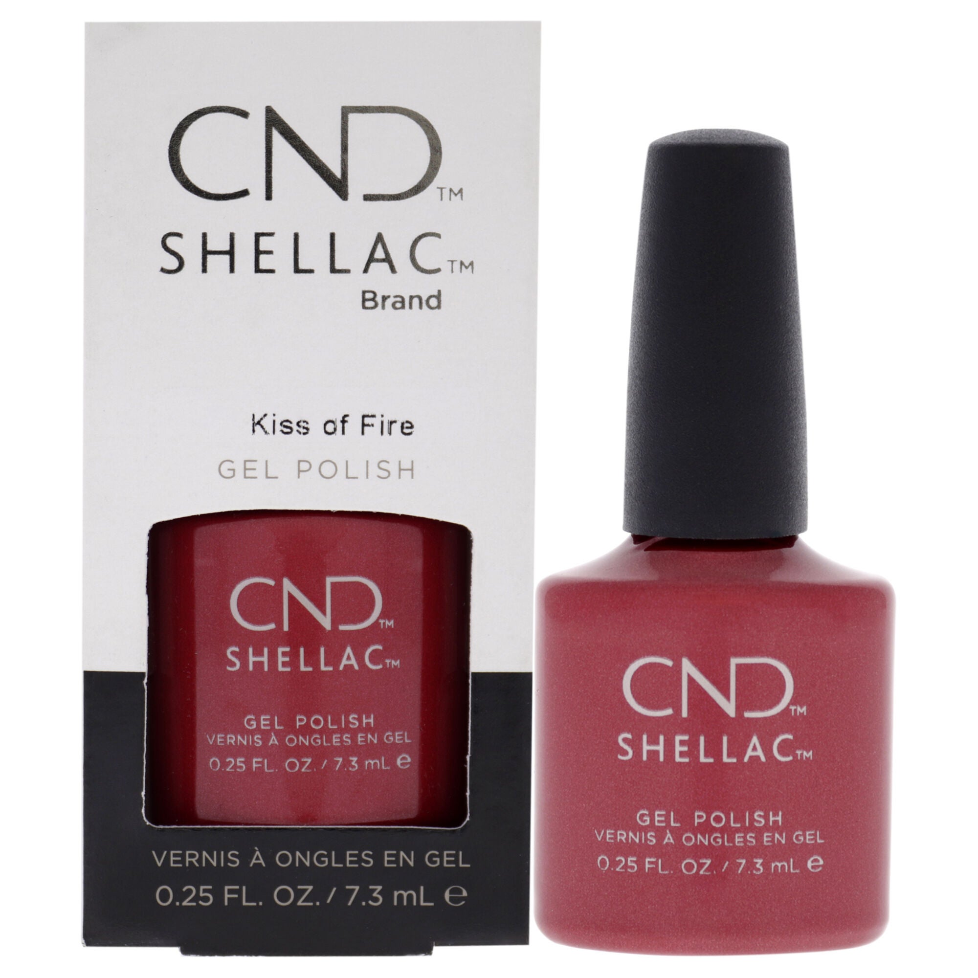Shellac Nail Color - Kiss Of Fire by CND for Women - 0.25 oz Nail Polish, See Description, hi-res image number 0