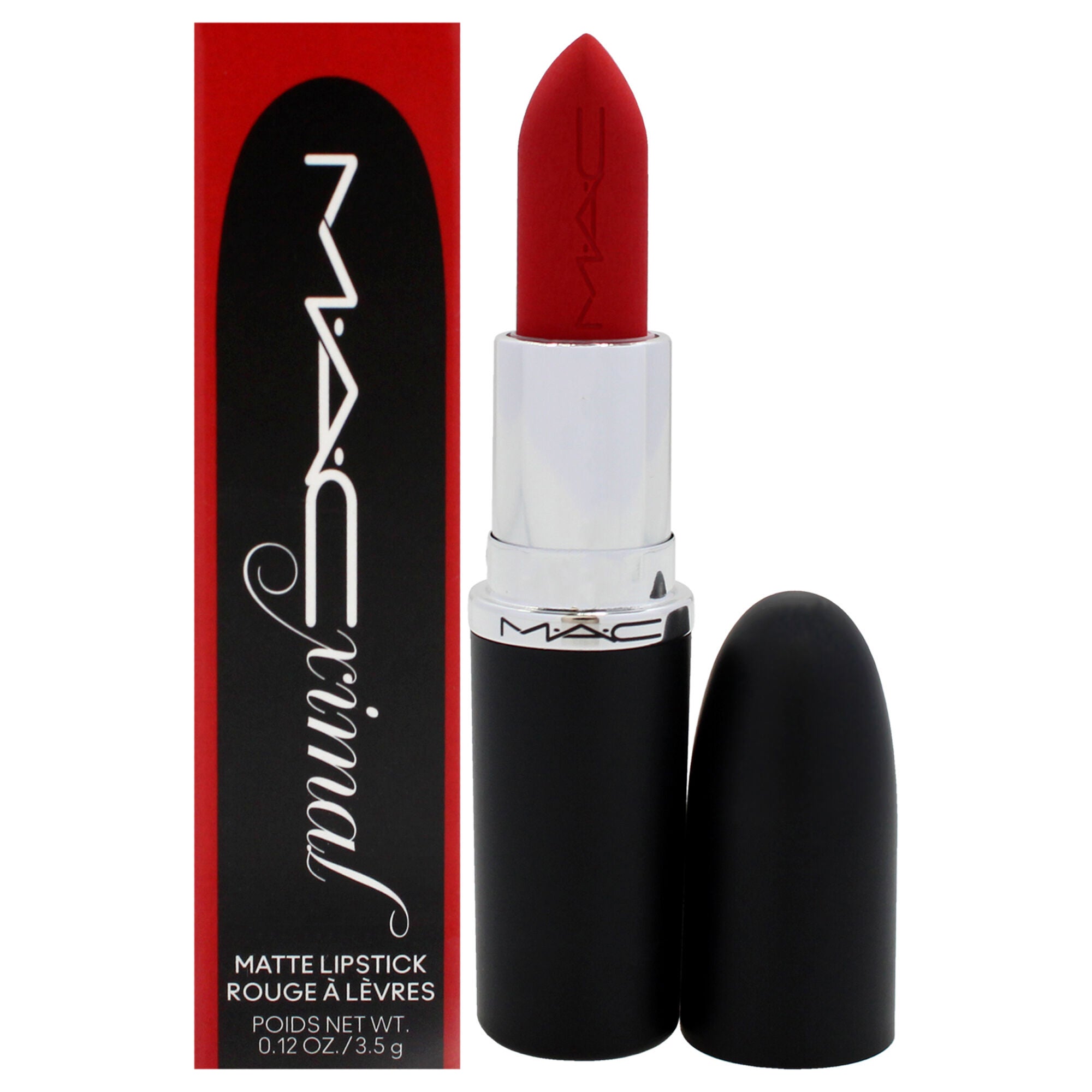 Macximal Matte Lipstick - 691 Ruby Woo by MAC for Women - 0.12 oz Lipstick, 691 Ruby Woo, hi-res image number 0