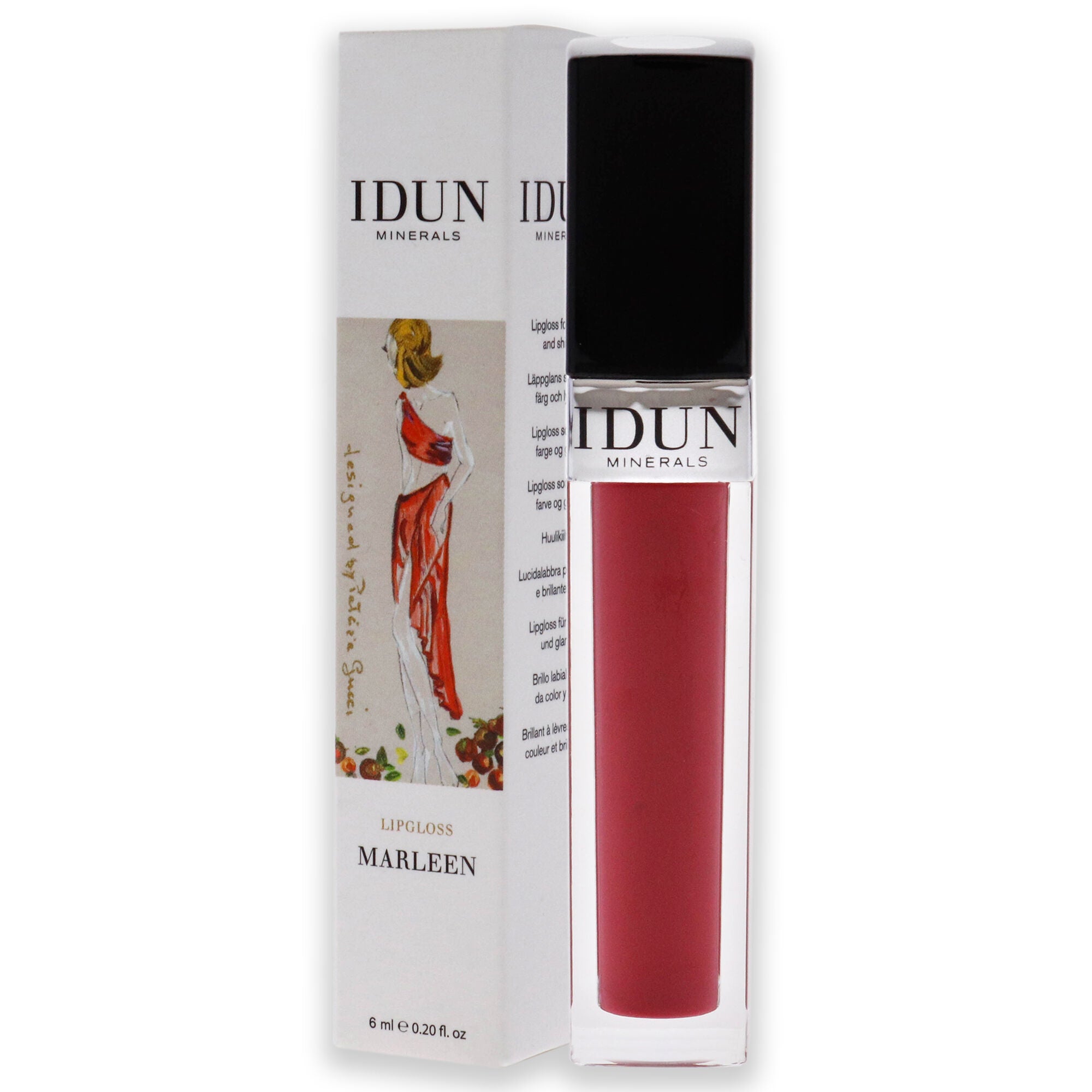 Lipgloss - 007 Marleen by Idun Minerals for Women - 0.2 oz Lip Gloss, , alternate image number 7