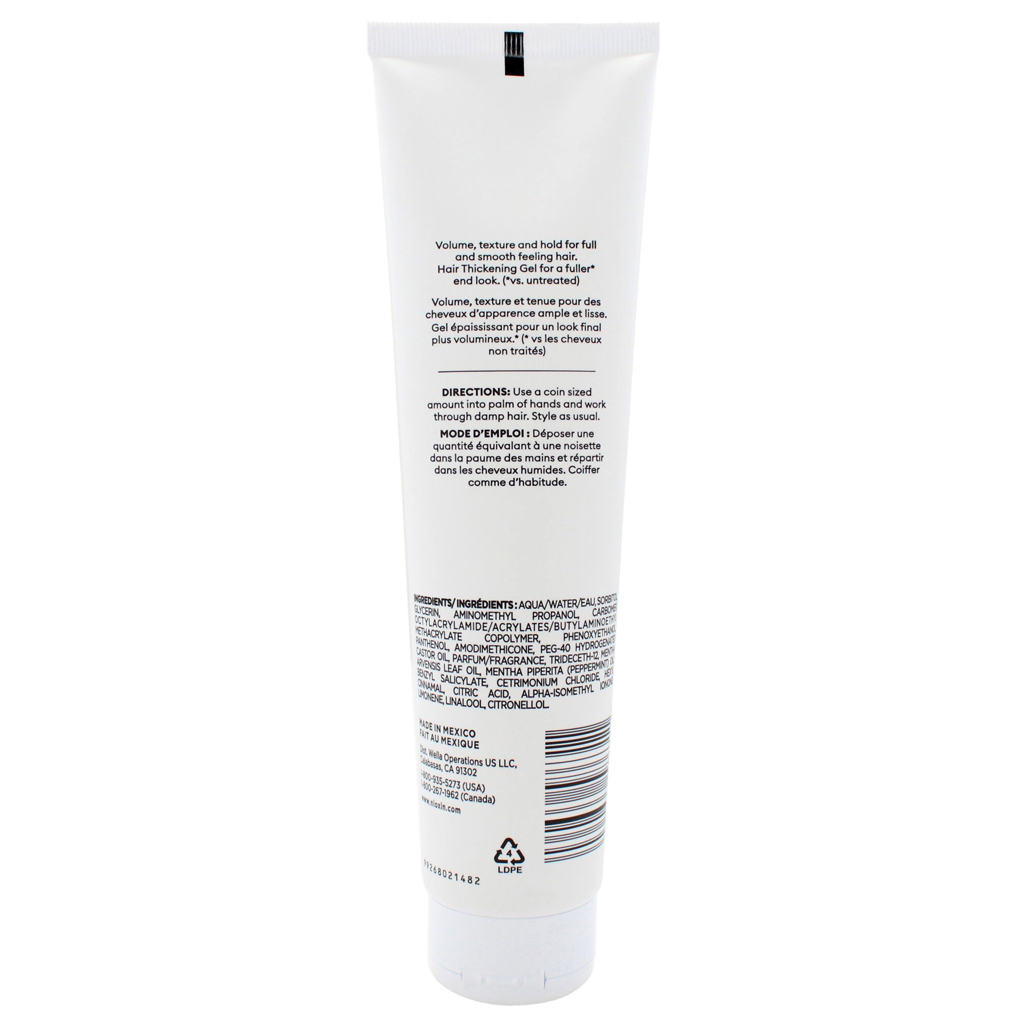 Density Defend Styling Hair Thickening Gel by Nioxin for Women - 5.1 oz Gel, Clear, alternate image number 1