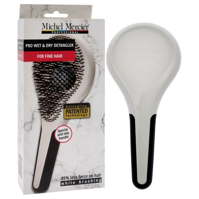 Pro Wet and Dry Detangler - Fine Hair by Michel Mercier for Unisex - 1 Pc Hair Brush, NA, alternate image number null