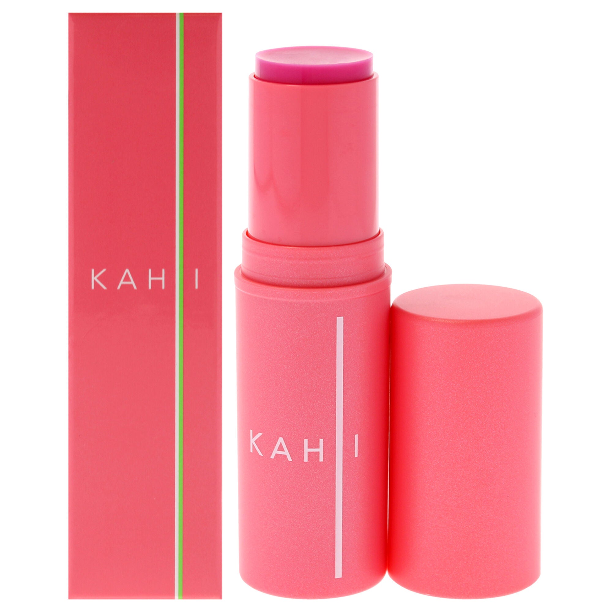 Kisstin Balm Pink Stick by Kahi for Women - 0.31 oz Makeup, Pink, hi-res image number 0