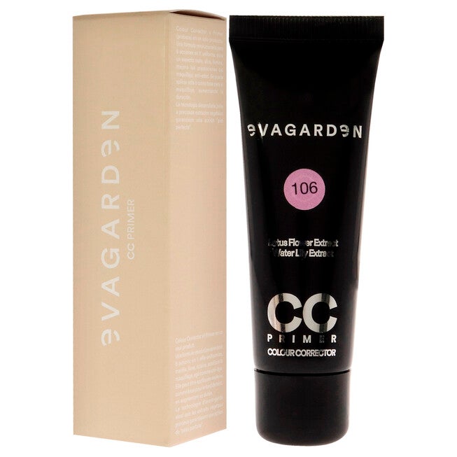CC Primer - 106 Lillac by Evagarden for Women - 1.01 oz Primer, NA, alternate image number null