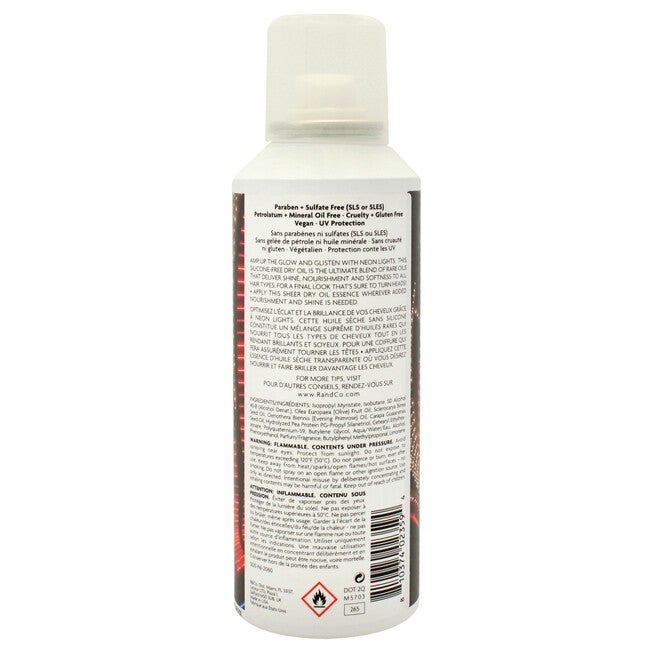 Neon Lights Dry Oil Spray by R+Co for Unisex - 4 oz Spray, See Description, alternate image number 3