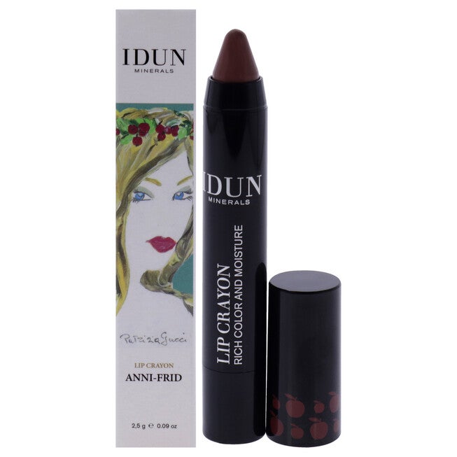 Lip Crayon - 402 Anni-Frid by Idun Minerals for Women - 0.09 oz Lipstick, See Description, hi-res image number null