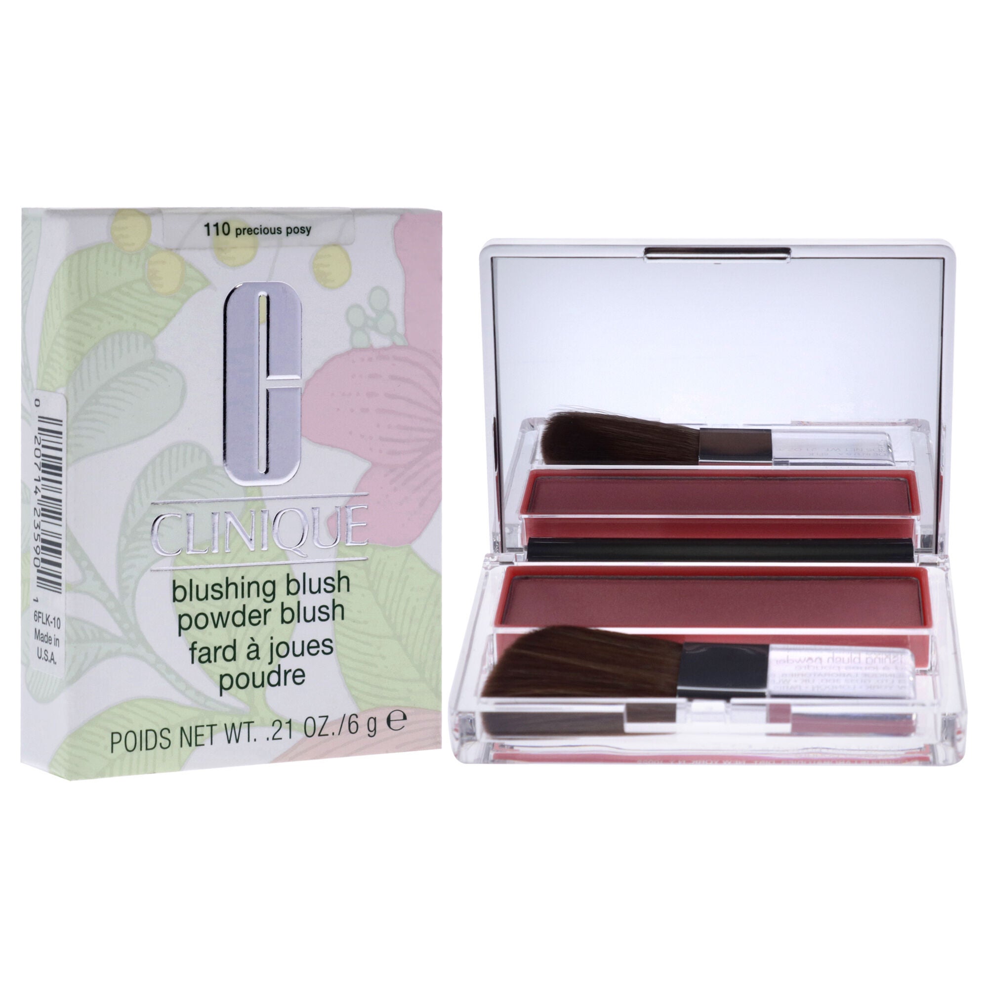 Blushing Blush Powder Blush - 110 Precious Posy by Clinique for Women - 0.21 oz Blush, See Description, alternate image number 1