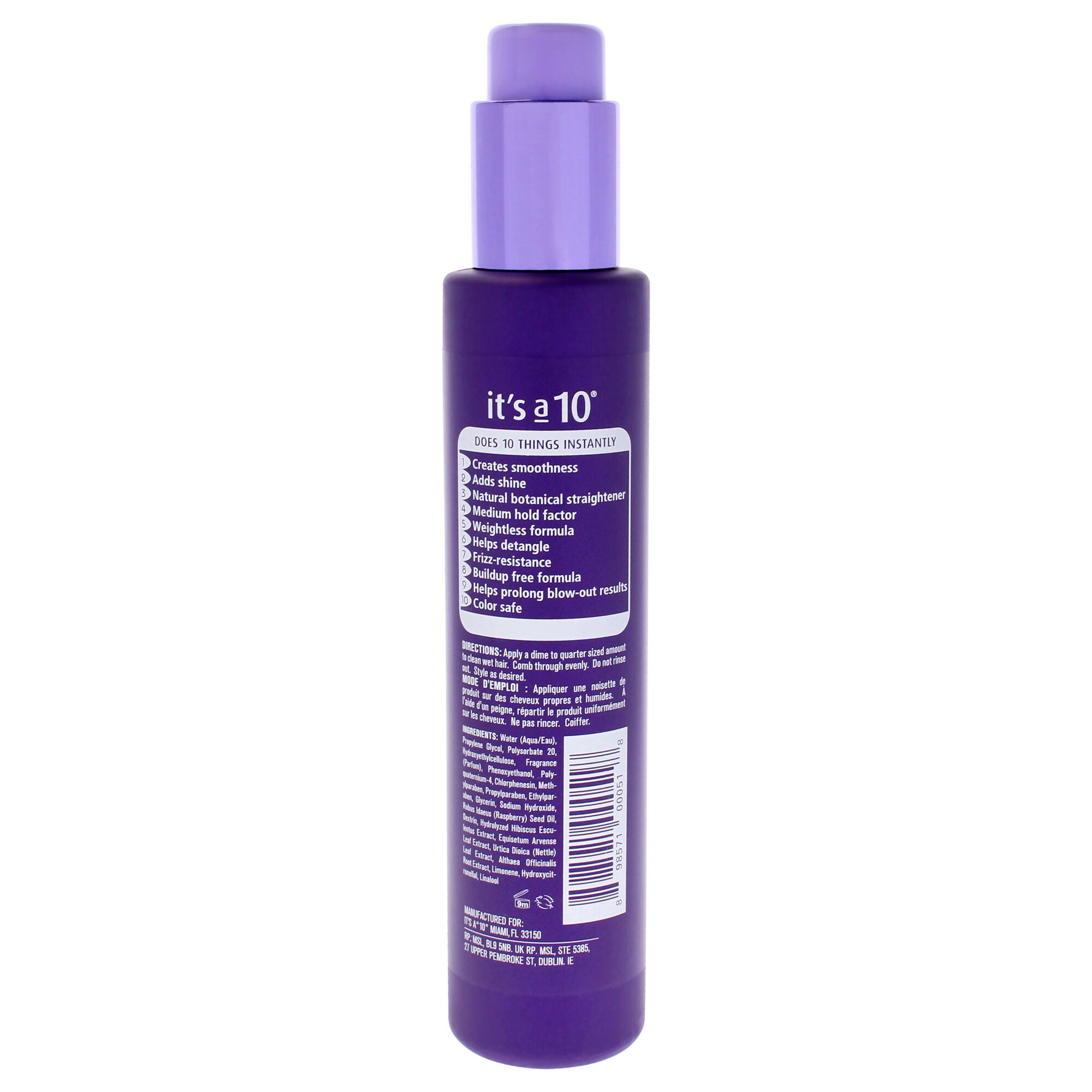Silk Express Miracle Silk Smoothing Balm by Its A 10 for Unisex - 5 oz Balm, See Description, alternate image number 2