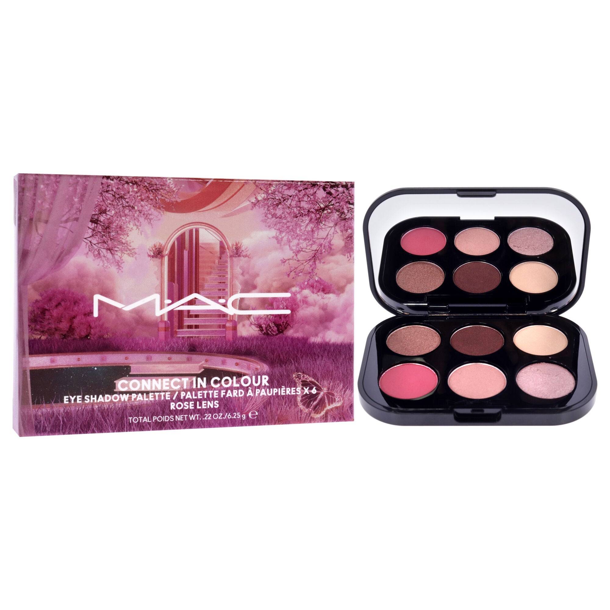 Connect In Colour Eye Shadow Palette - Rose Lens by MAC for Women - 0.22 oz Eye Shadow, See Description, alternate image number 2