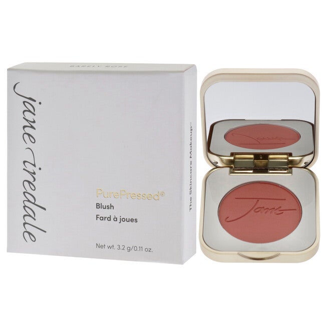 PurePressed Blush - Barely Rose by Jane Iredale for Women - 0.11 oz Blush, NA, alternate image number null