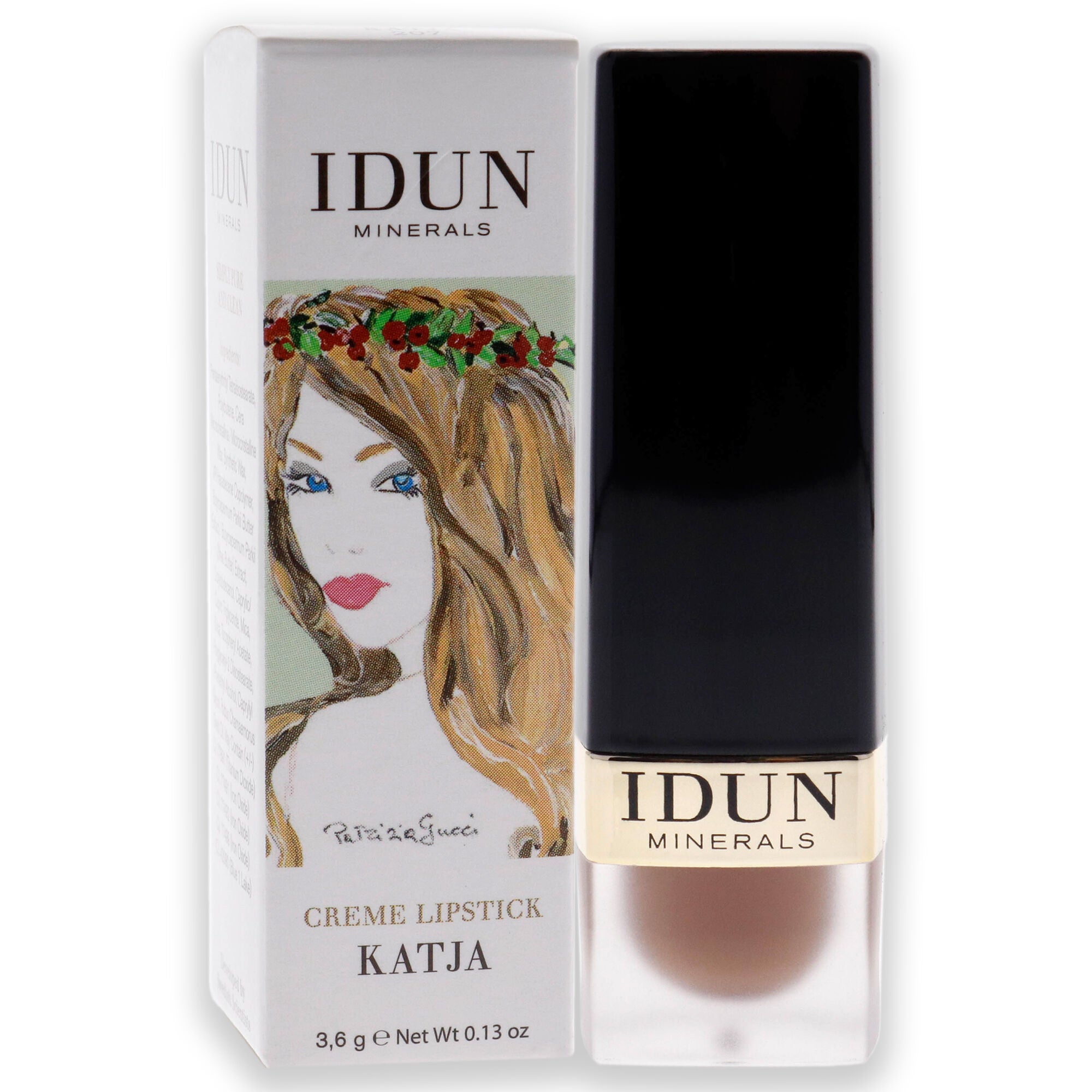 Creme Lipstick - 207 Katja by Idun Minerals for Women - 0.13 oz Lipstick, , alternate image number 6