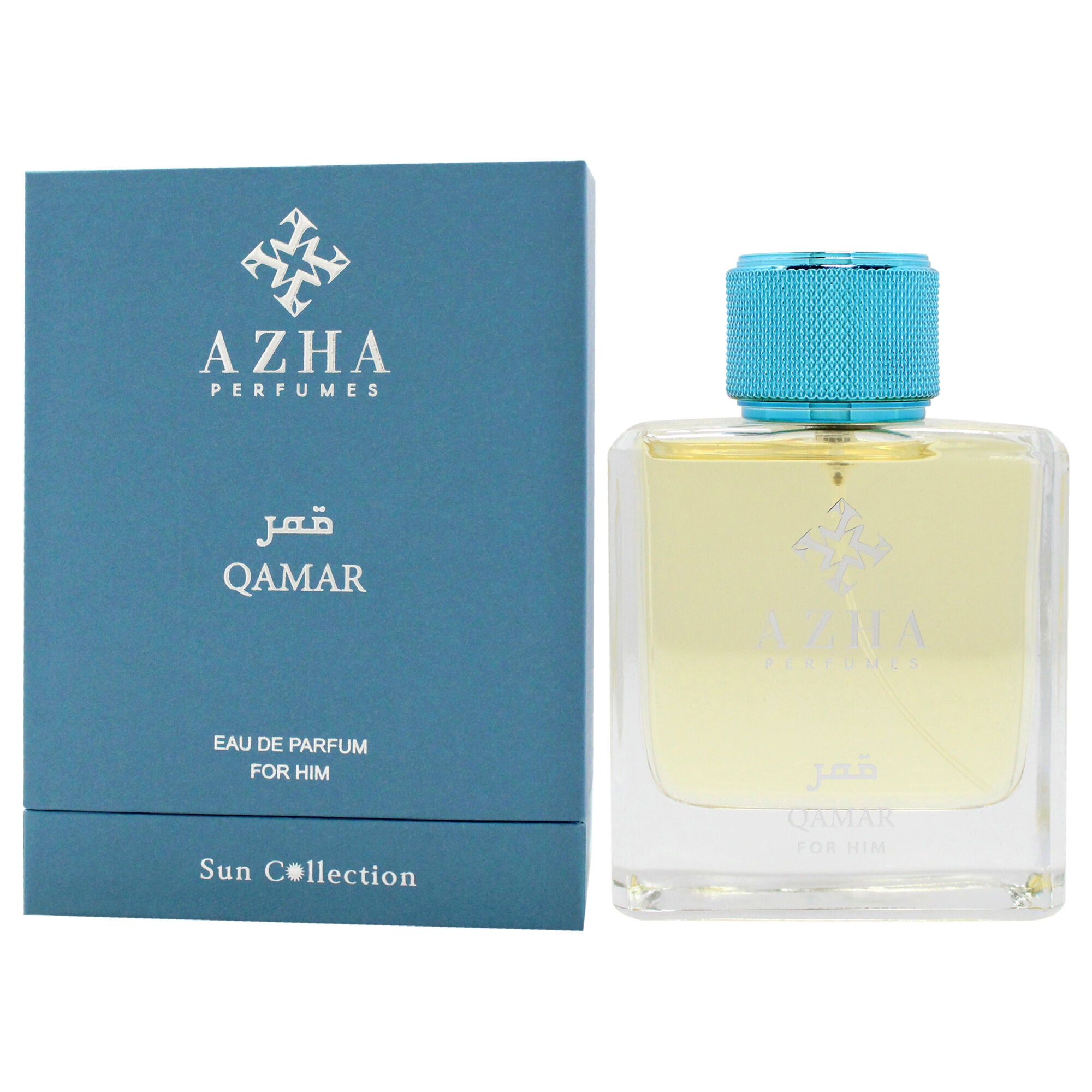 Sun Collection - Qamar by Azha for Men - 3.3 oz EDP Spray, Clear, alternate image number 3