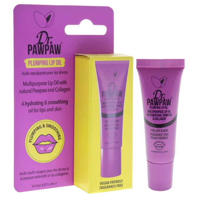 Multipurpose Plumping Lip Oil by Dr. PawPaw for Women - 0.27 oz Lip Oil, See Description, alternate image number 2