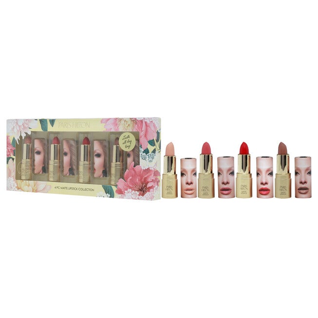 Matte Lipstick Collection by Paris Hilton Cosmetics for Women - 4 Pc Set, See Description, alternate image number 3