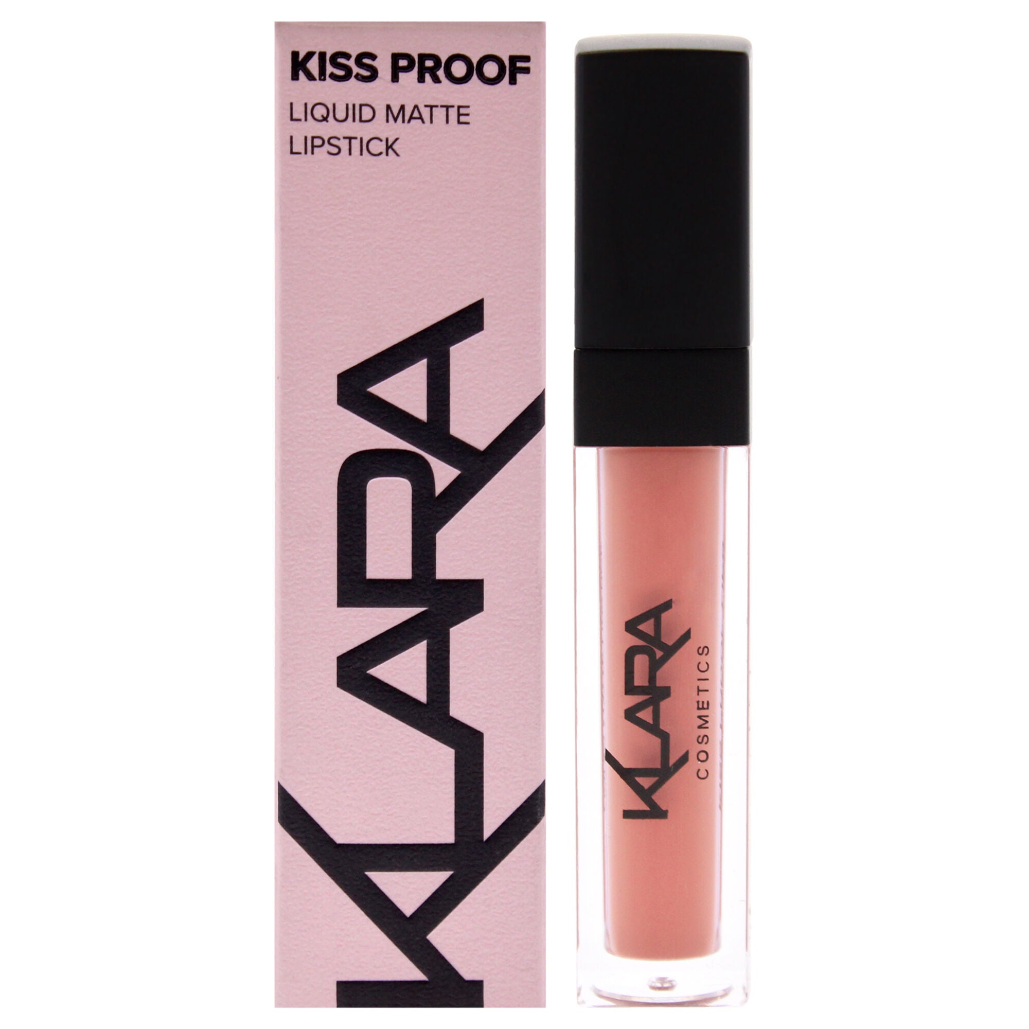 Kiss Proof Lipstick Liquid Matte - 28 Cookie Brown by Klara for Women - 0.27 oz Lipstick, See Description, hi-res image number 0