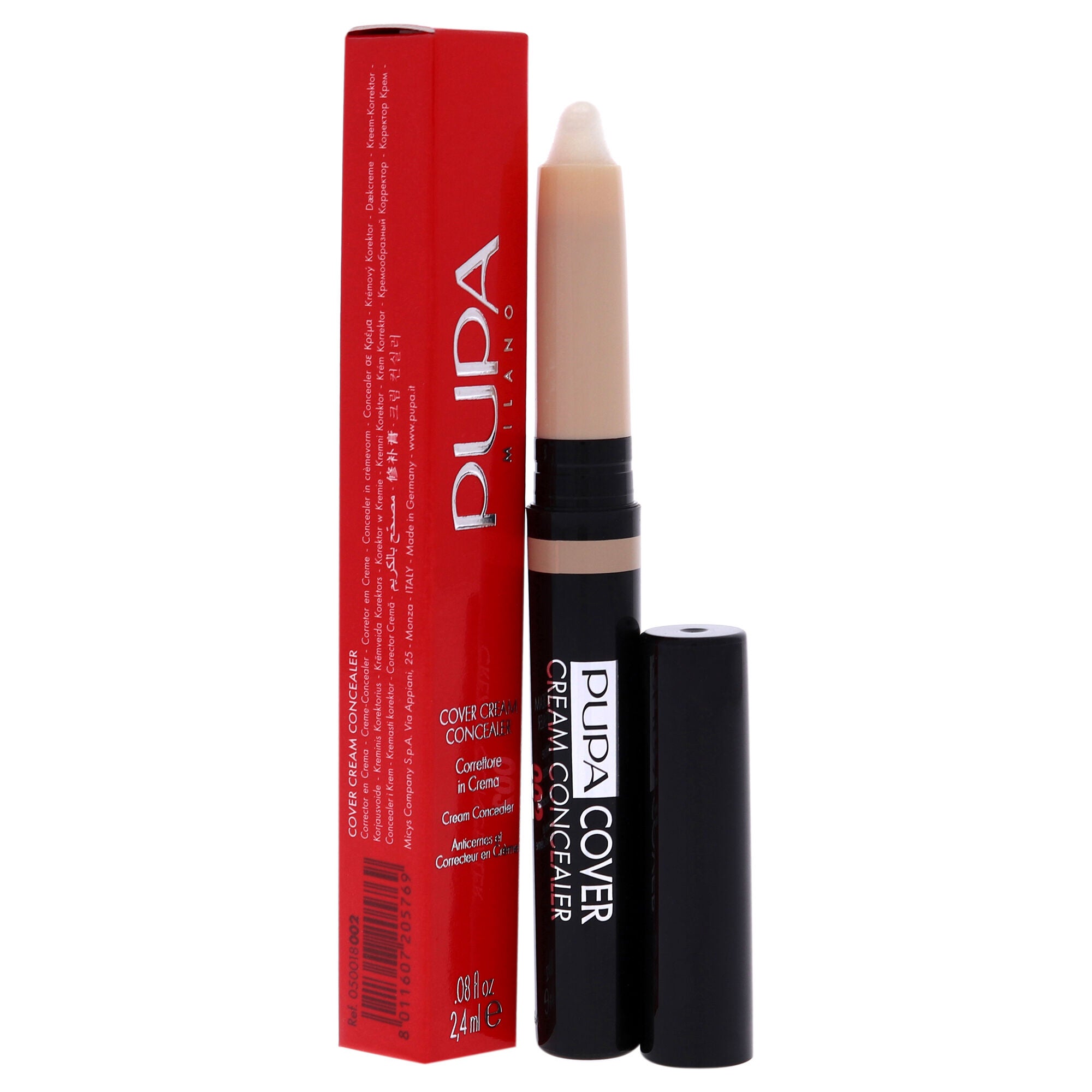 Cover Cream Concealer - 002 Beige by Pupa Milano for Women - 0.08 oz Concealer, , alternate image number 6