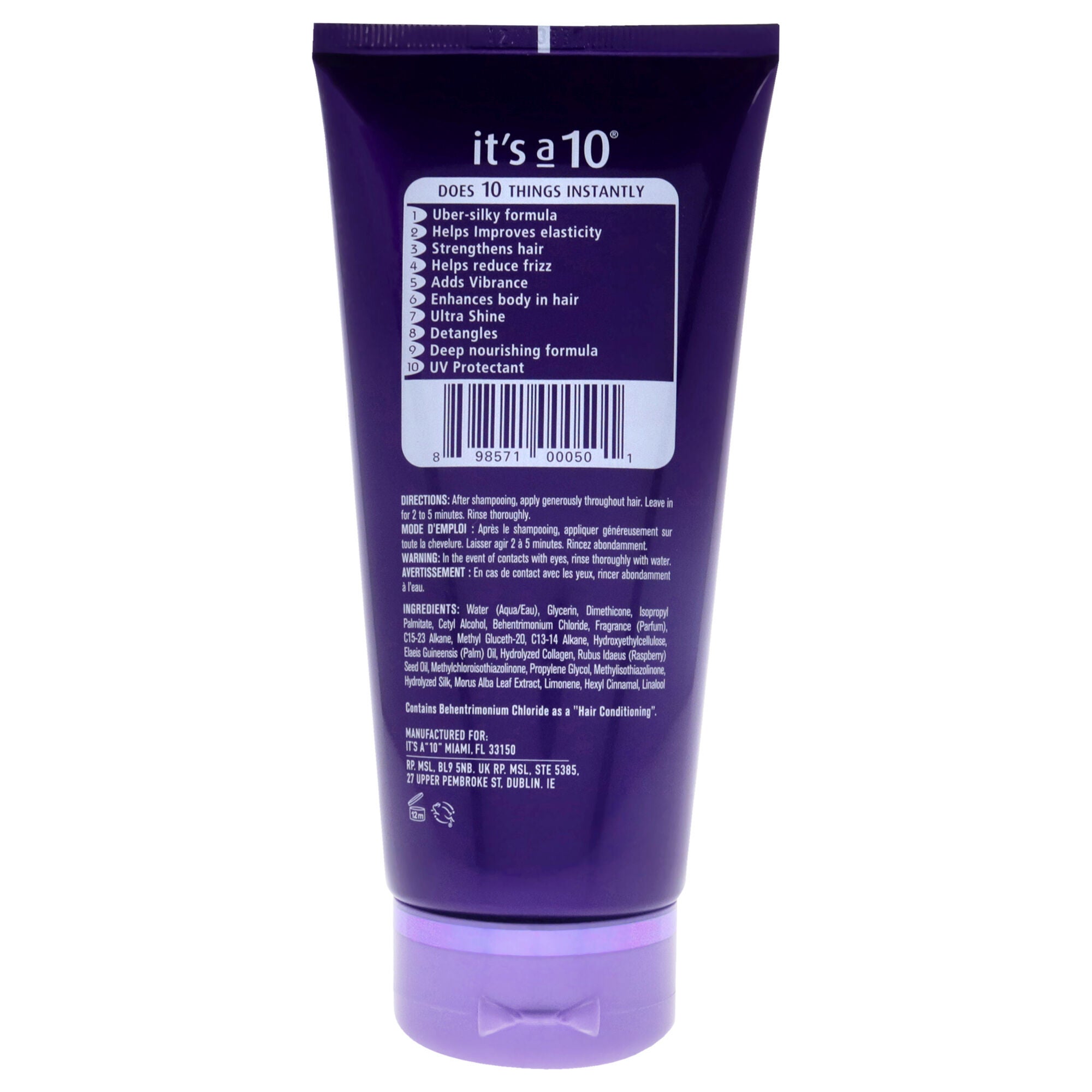Silk Express Miracle Silk Conditioner by Its A 10 for Unisex - 5 oz Conditioner, , alternate image number 3