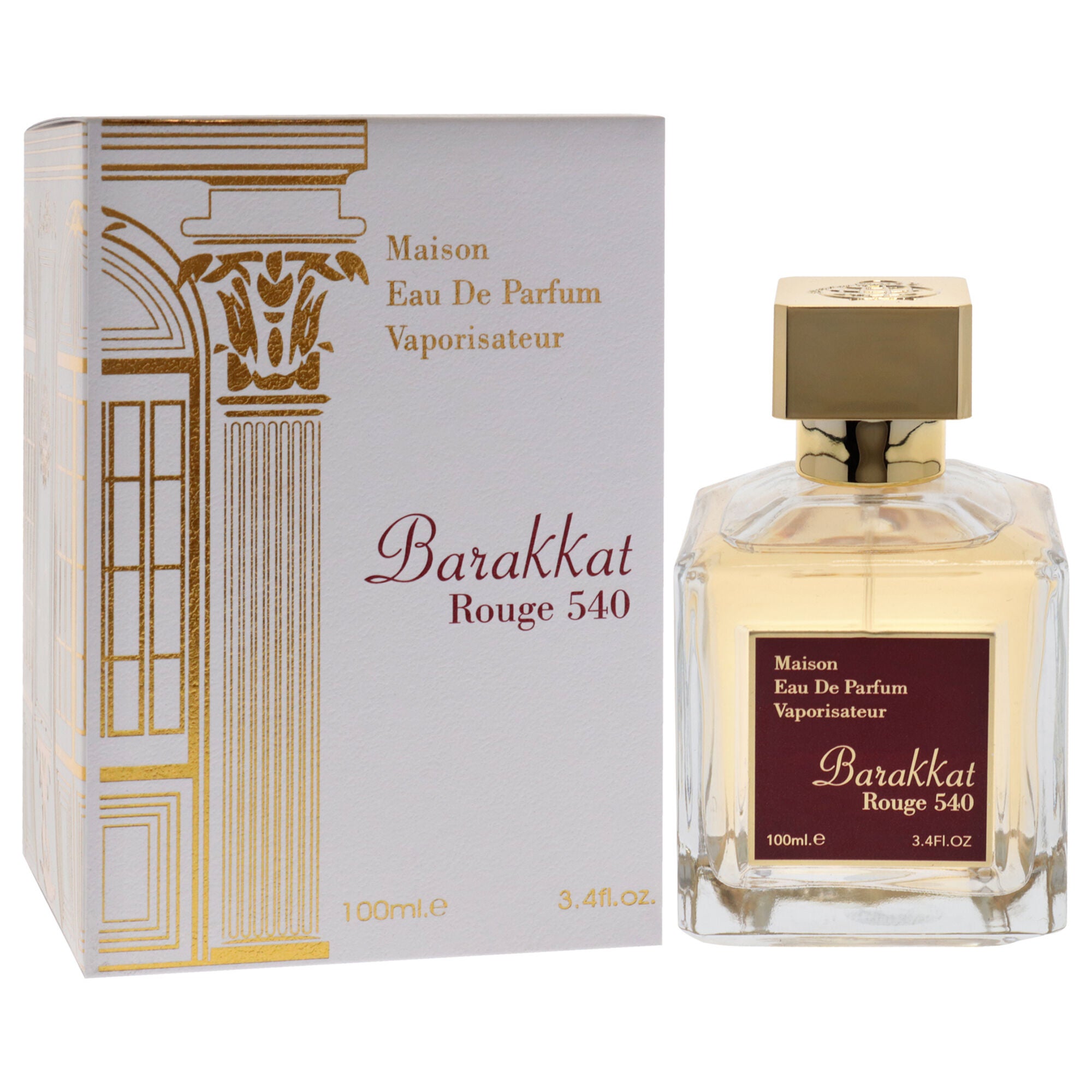 Barakkat Rouge 540 by Maison Alhambra for Women - 3.4 oz EDP Spray, See Description, alternate image number 1