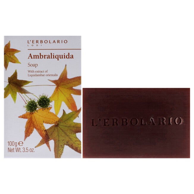 Ambraliquida Bar Soap by LErbolario for Unisex - 3.5 oz Soap, NA, hi-res image number null