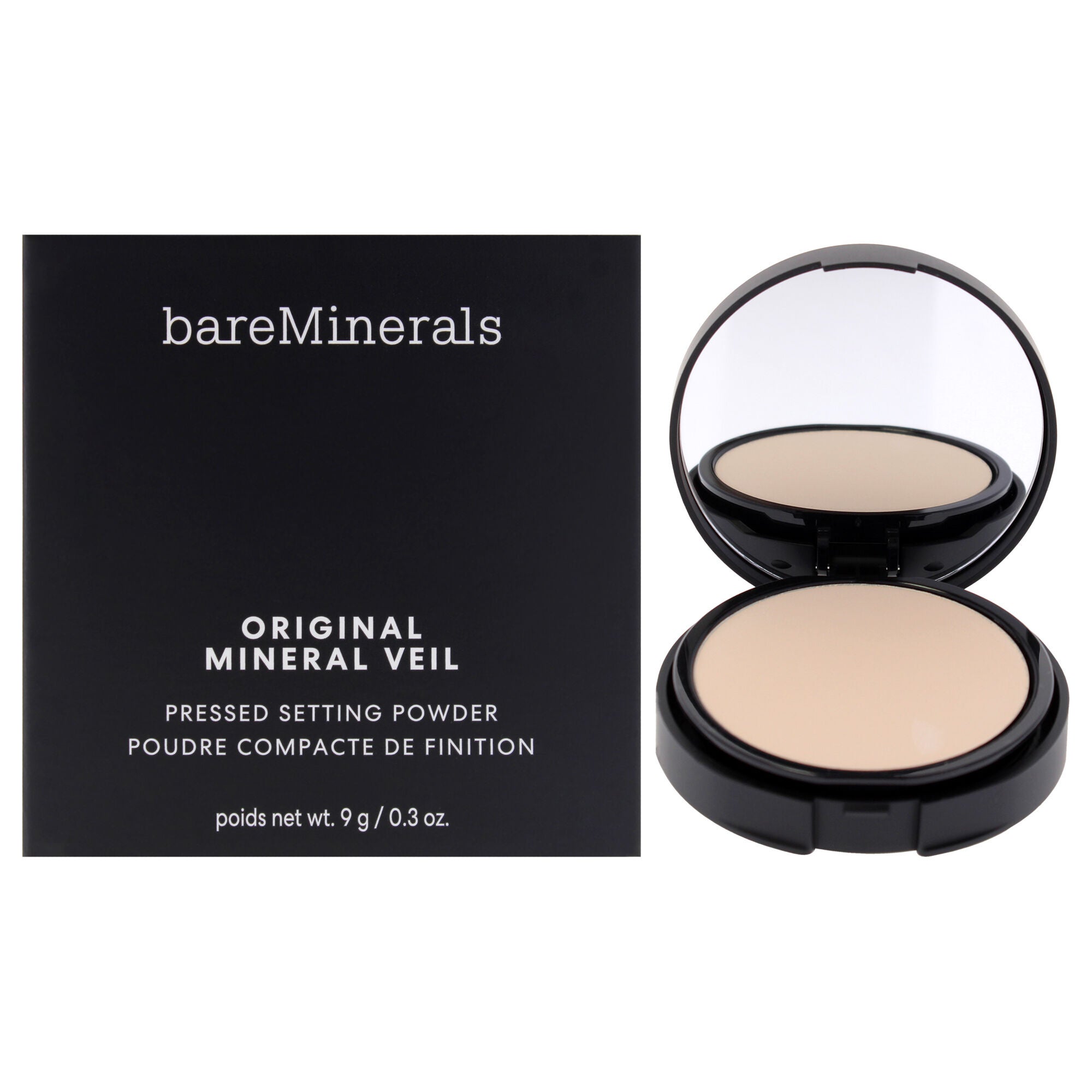 Original Mineral Veil Pressed Setting Powder - Sheer Light by bareMinerals for Women - 0.3 oz Powder, See Description, hi-res image number 0