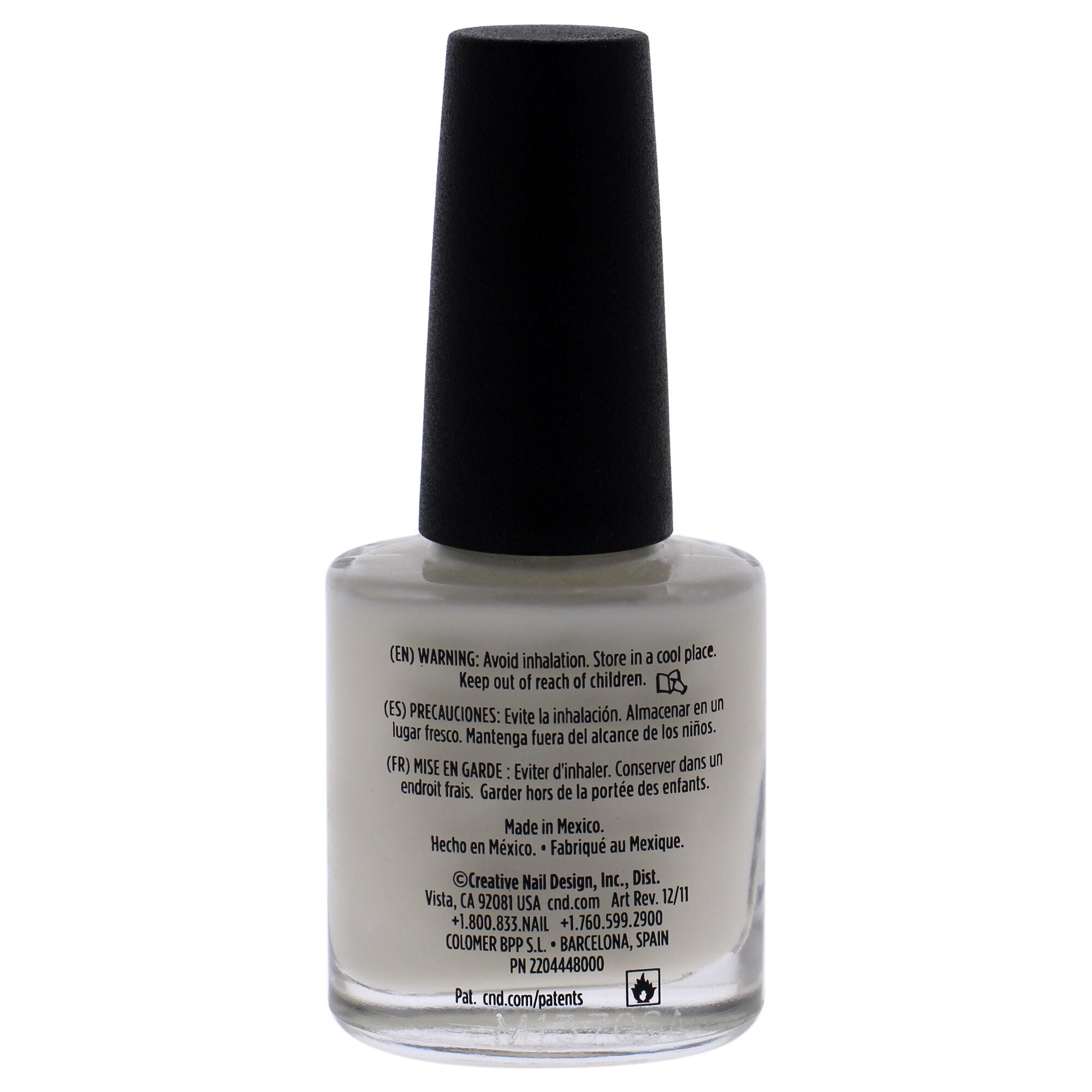 Vinylux Weekly Polish - 151 Studio White by CND for Women - 0.5 oz Nail Polish, , alternate image number 3