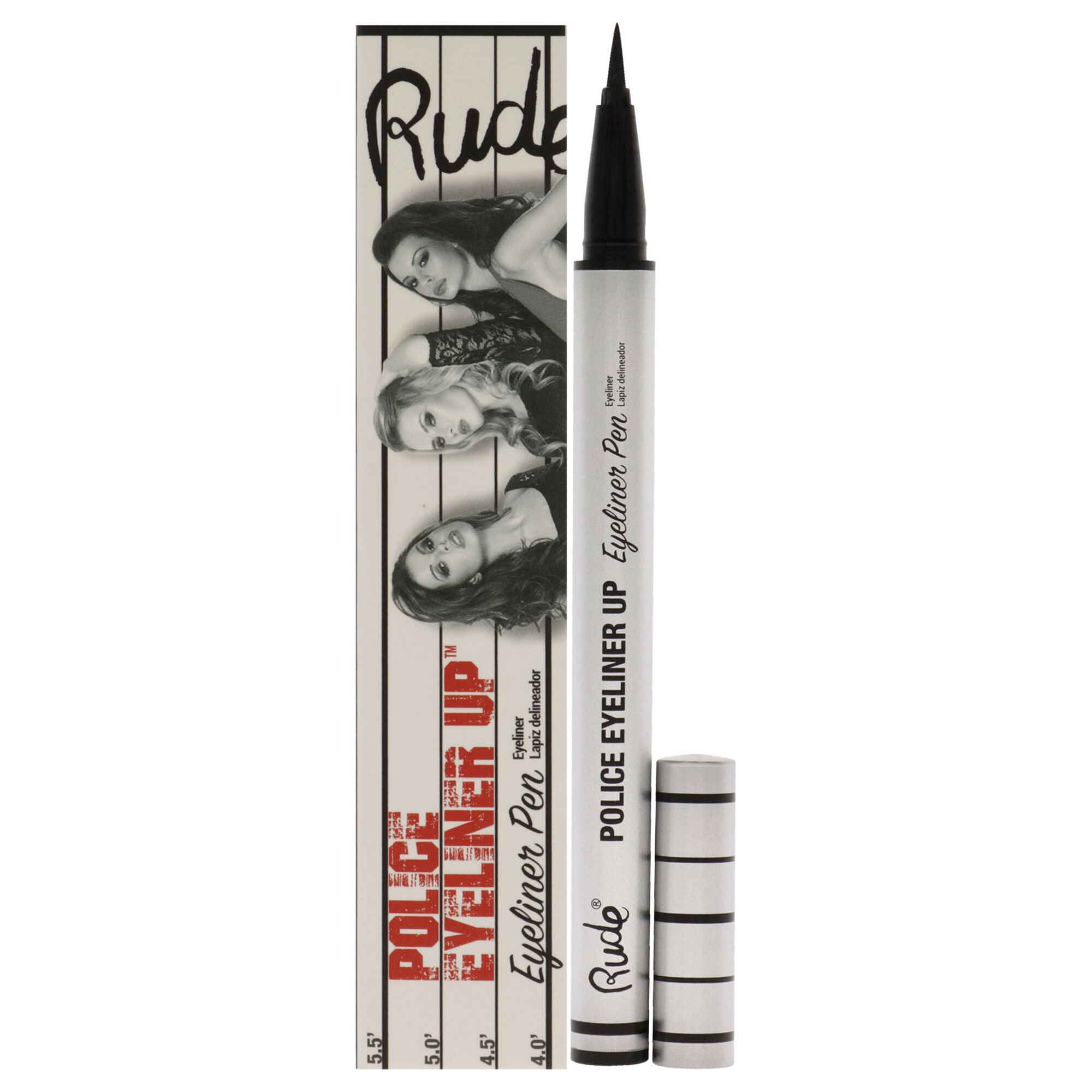 Police Eyeliner Up Eyeliner Pen - Bail Bond by Rude Cosmetics for Women - 0.017 oz Eyeliner, See Description, hi-res image number 0
