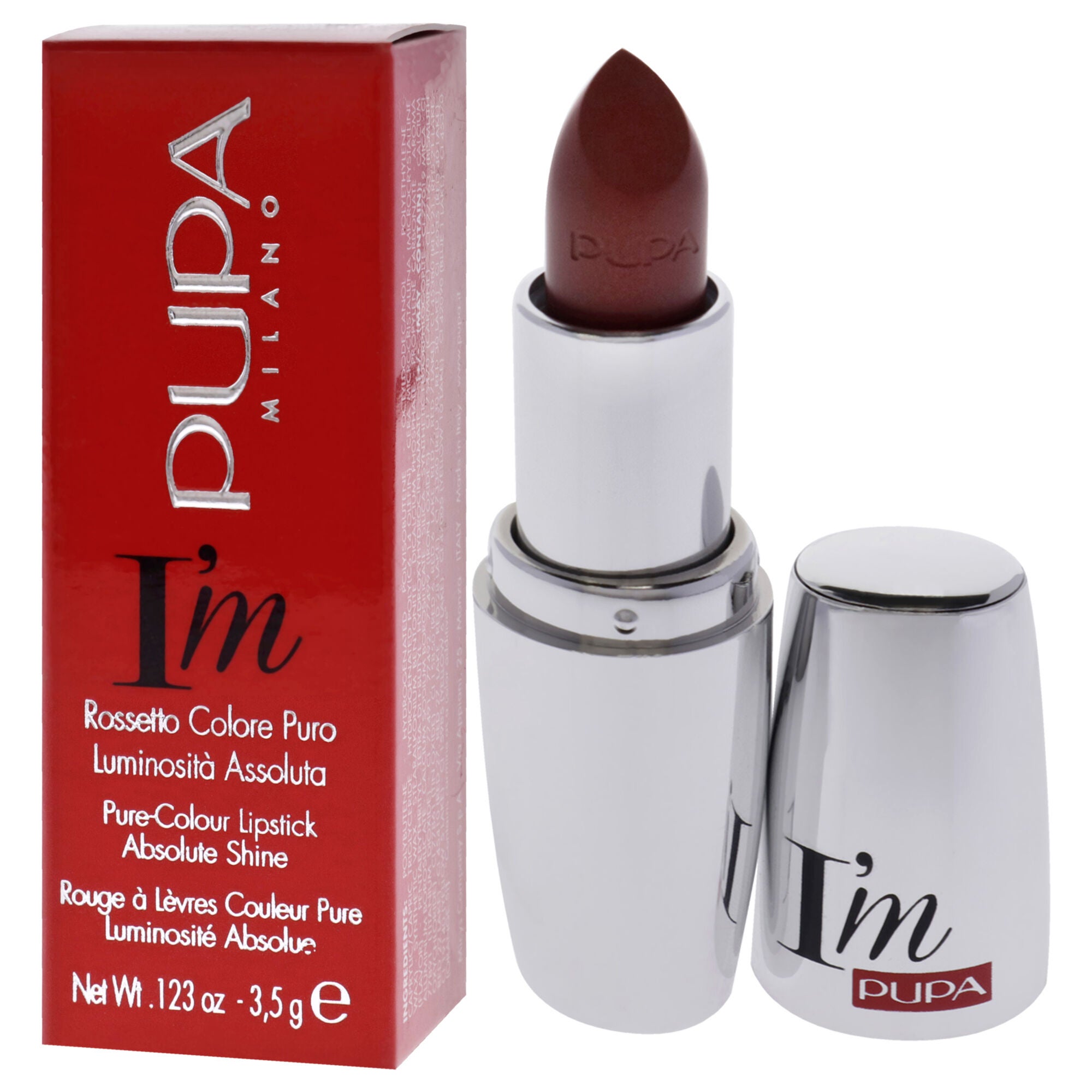 I Am Pure-Colour Lipstick - 409 Pink Declaration by Pupa Milano for Women - 0.123 oz Lipstick, , alternate image number 7