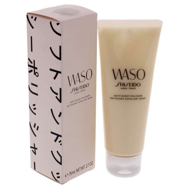 Waso Soft Plus Cushy Polisher by Shiseido for Women - 2.7 oz Scrub, NA, alternate image number null