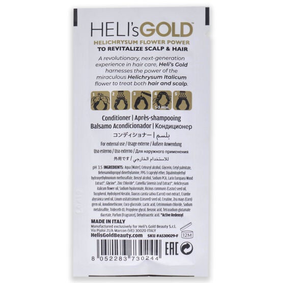 Weightless Conditioner by Helis Gold for Unisex - 0.34 oz Conditioner, , alternate image number null