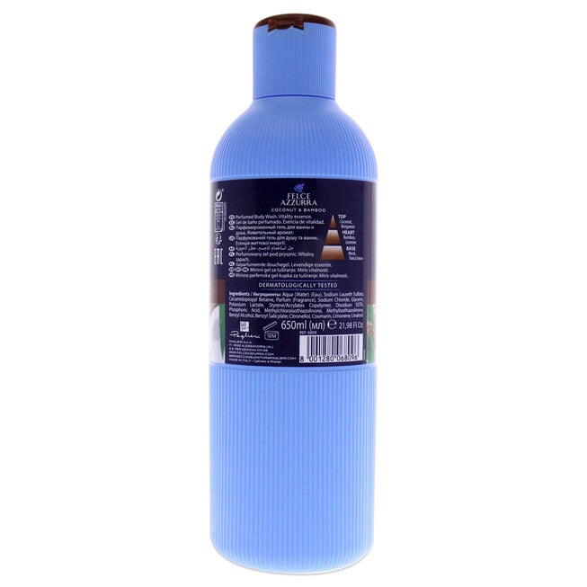 Coconut and Bamboo by Felce Azzurra for Unisex - 22 oz Body Wash, NA, alternate image number null