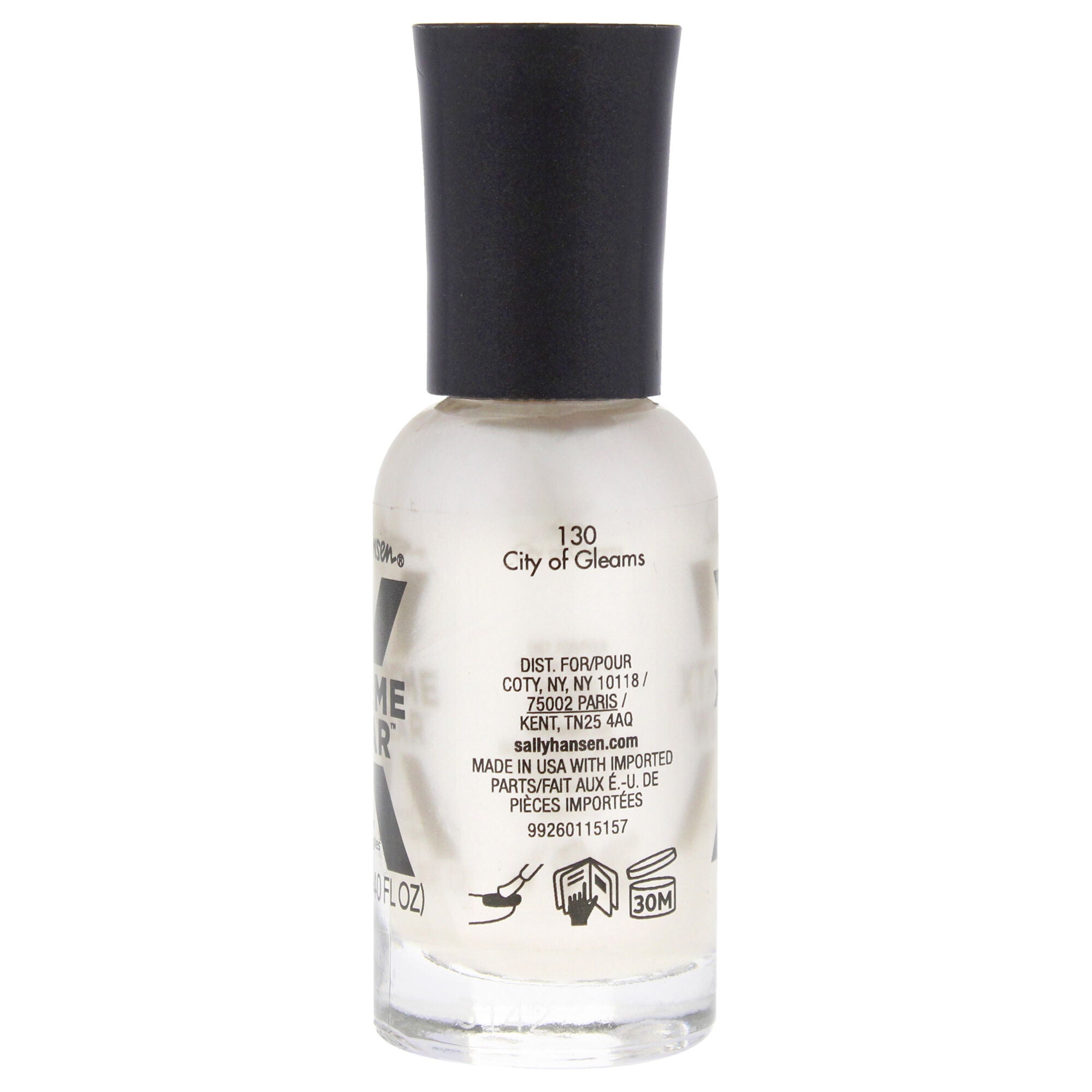 Xtreme Wear Nail Color - 130 City Of Gleams by Sally Hansen for Women - 0.4 oz Nail Polish, See Description, hi-res image number 0