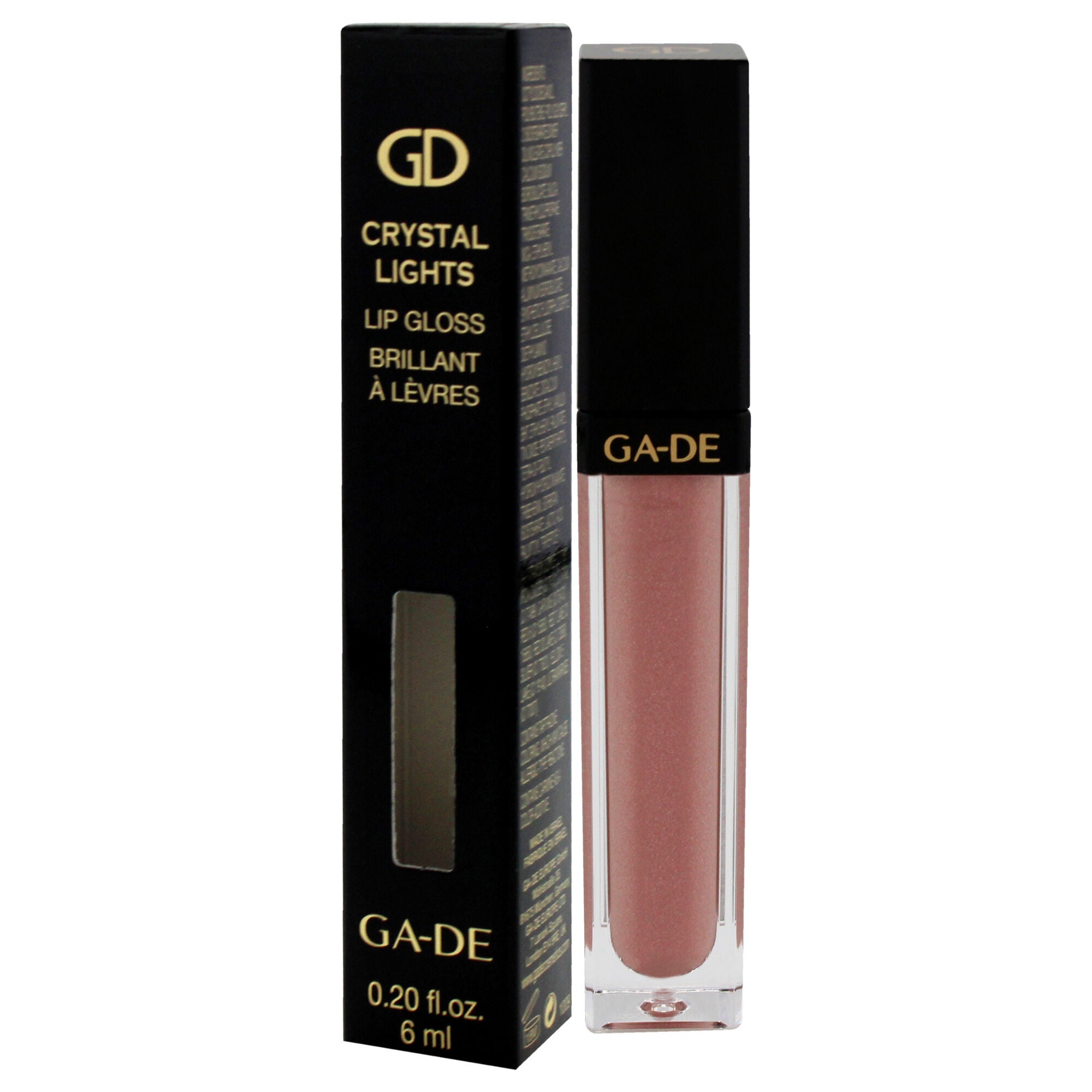 Crystal Lights Lip Gloss - 823 Rose Glitz by GA-DE for Women - 0.2 oz Lip Gloss, , alternate image number 7