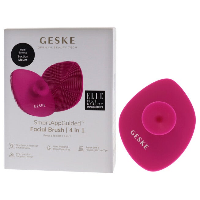 Facial Brush 4 in 1 - Magenta by Geske for Women - 1 Pc Brush, , alternate image number null