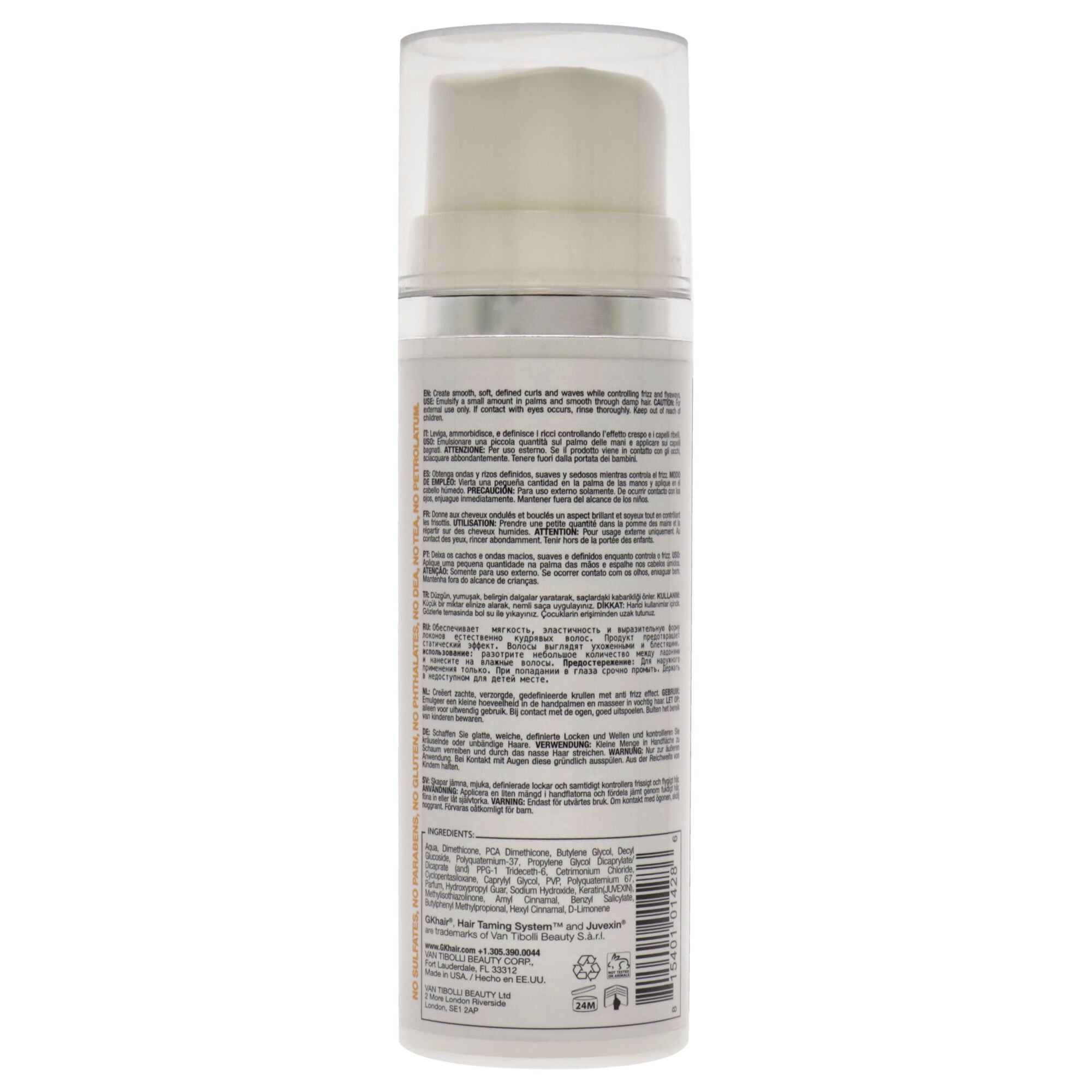 Hair Taming System Curls Define Her by Global Keratin for Unisex - 4.4 oz Cream, See Description, alternate image number 2